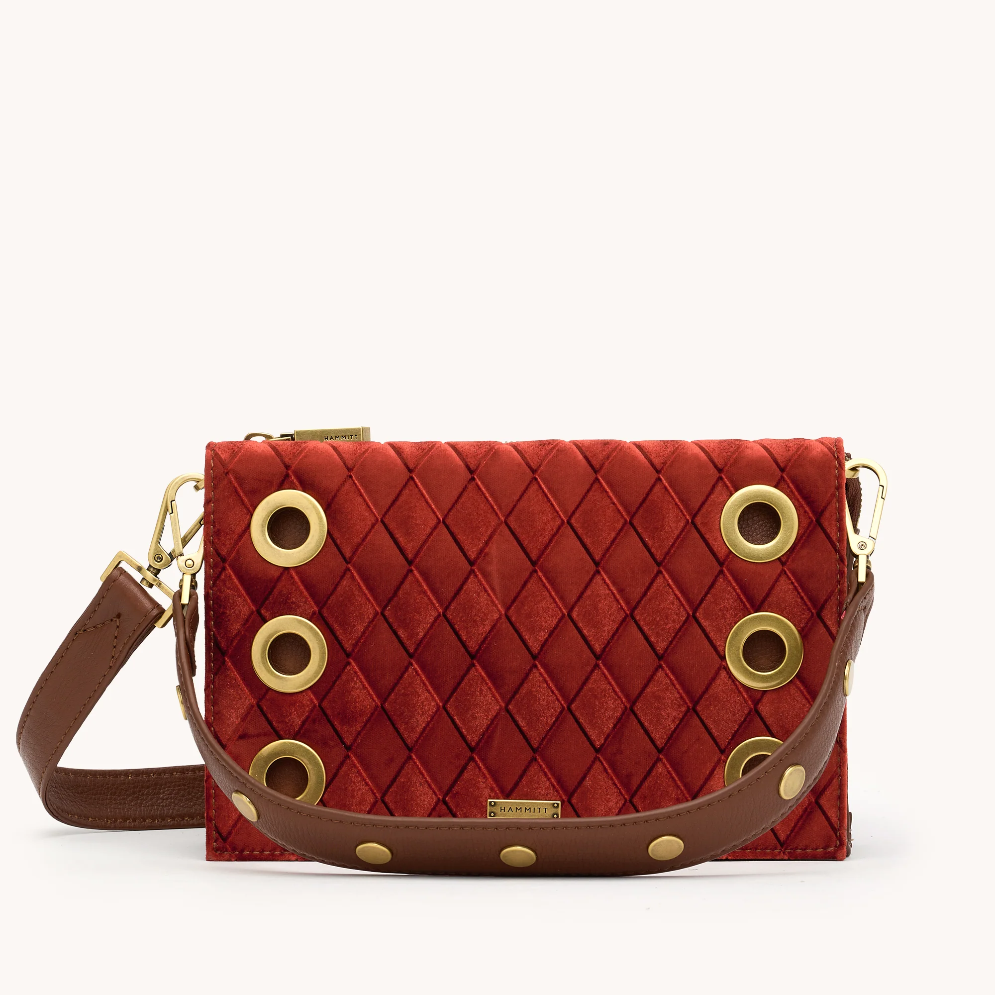 Montana Clutch | Monarch Velvet/Antique Gold | Sml - Image 6