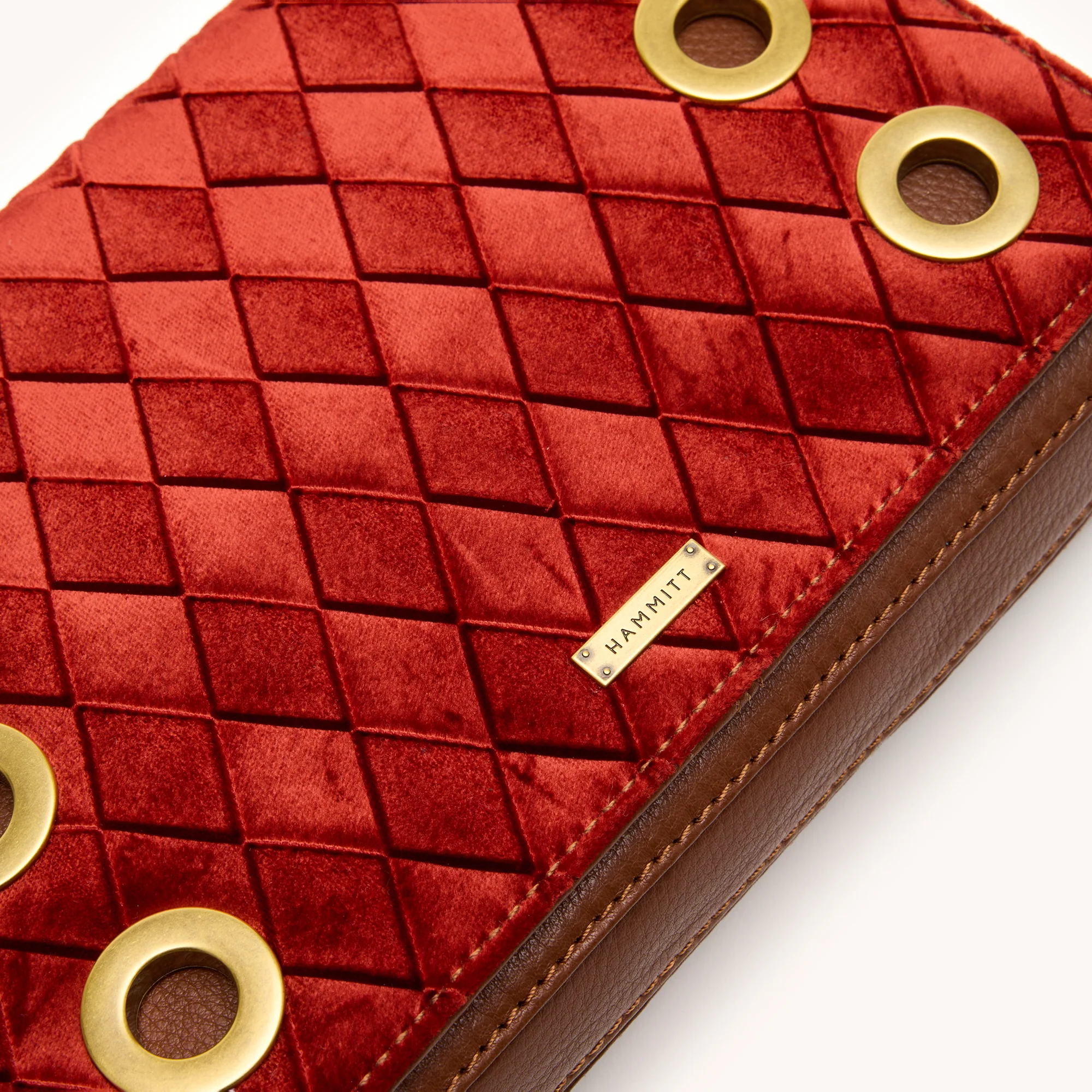 Montana Clutch | Monarch Velvet/Antique Gold | Sml - Image 9