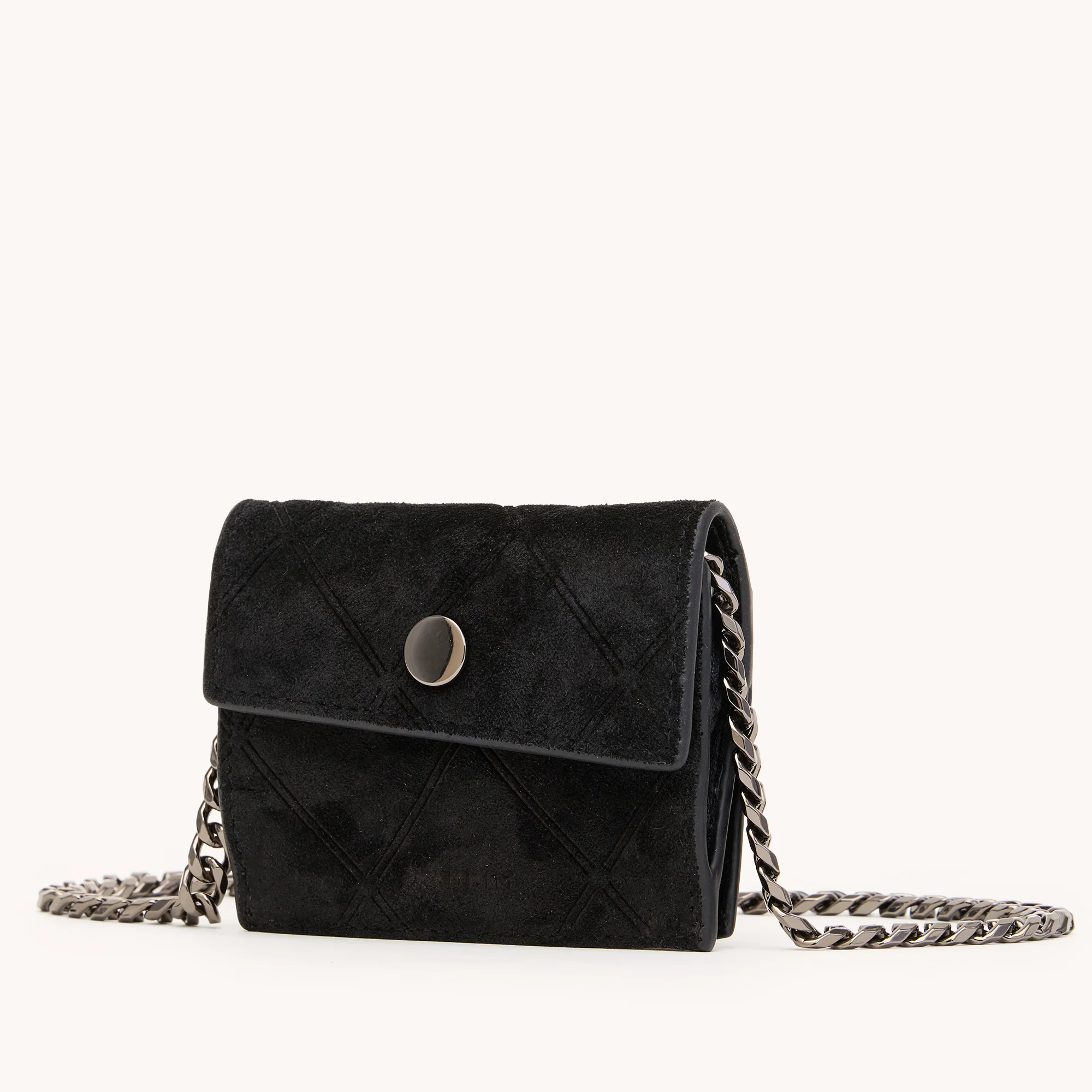 Montana Pendant | Noir Diamond Suede/Gunmetal - Image 5