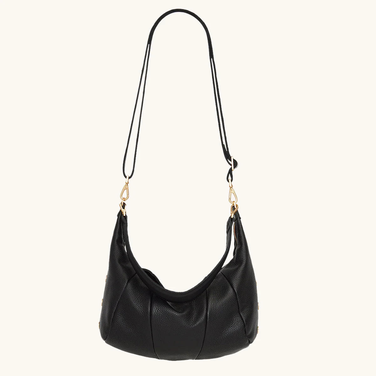 Morgan | Black/Brushed Gold Red Zip - Image 3