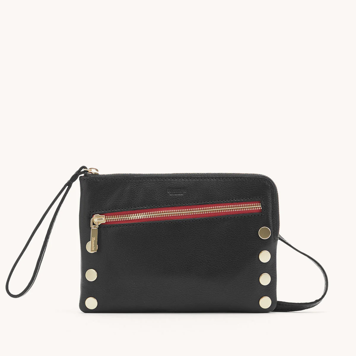 Nash | Black/Brushed Gold Red Zip | Sml - Image 3