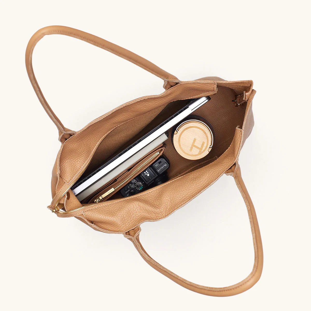 Oliver Zip | Toast Tan/Brushed Gold - Image 5