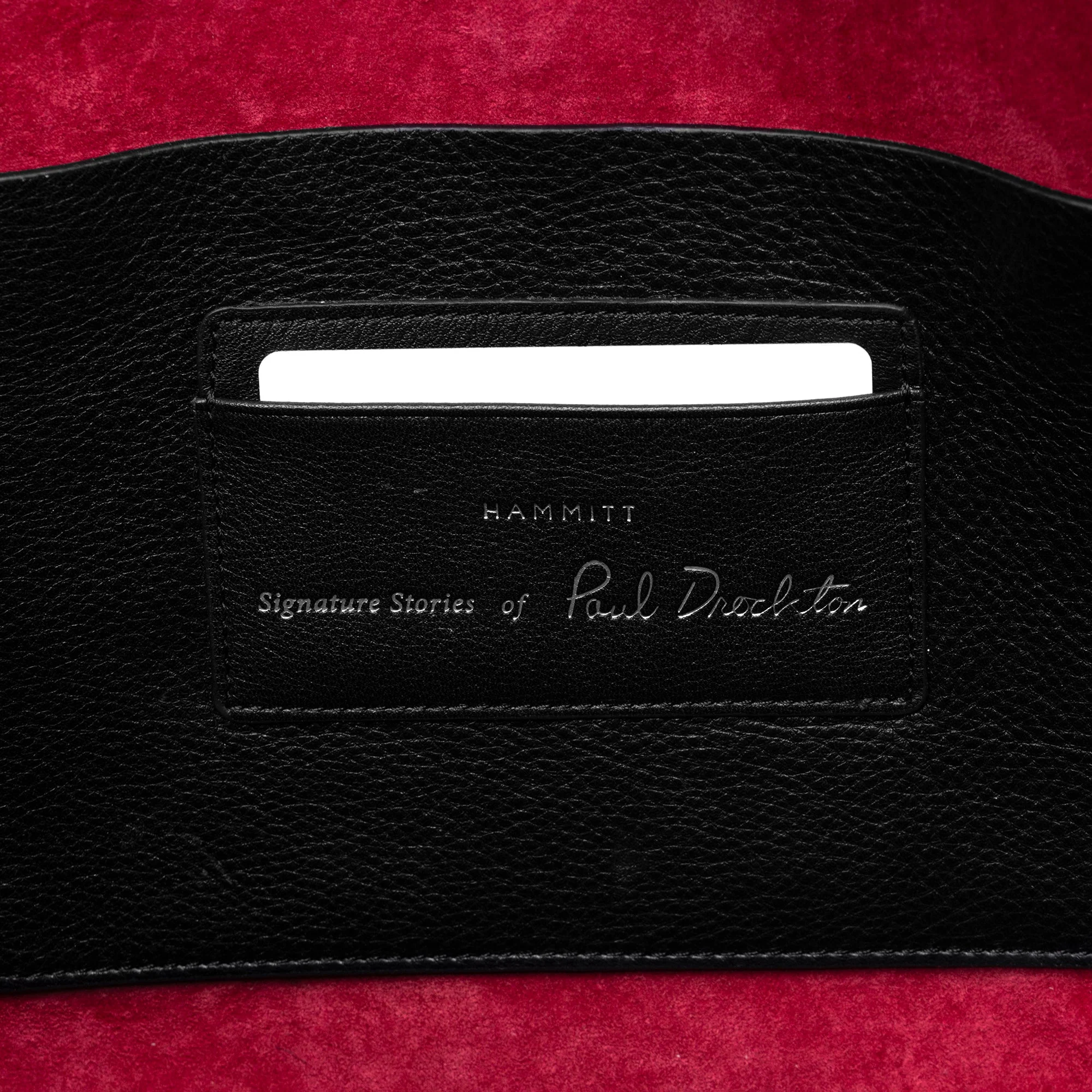 Paul | Black Press/Brushed Gold Red Zip | Lrg - Image 11