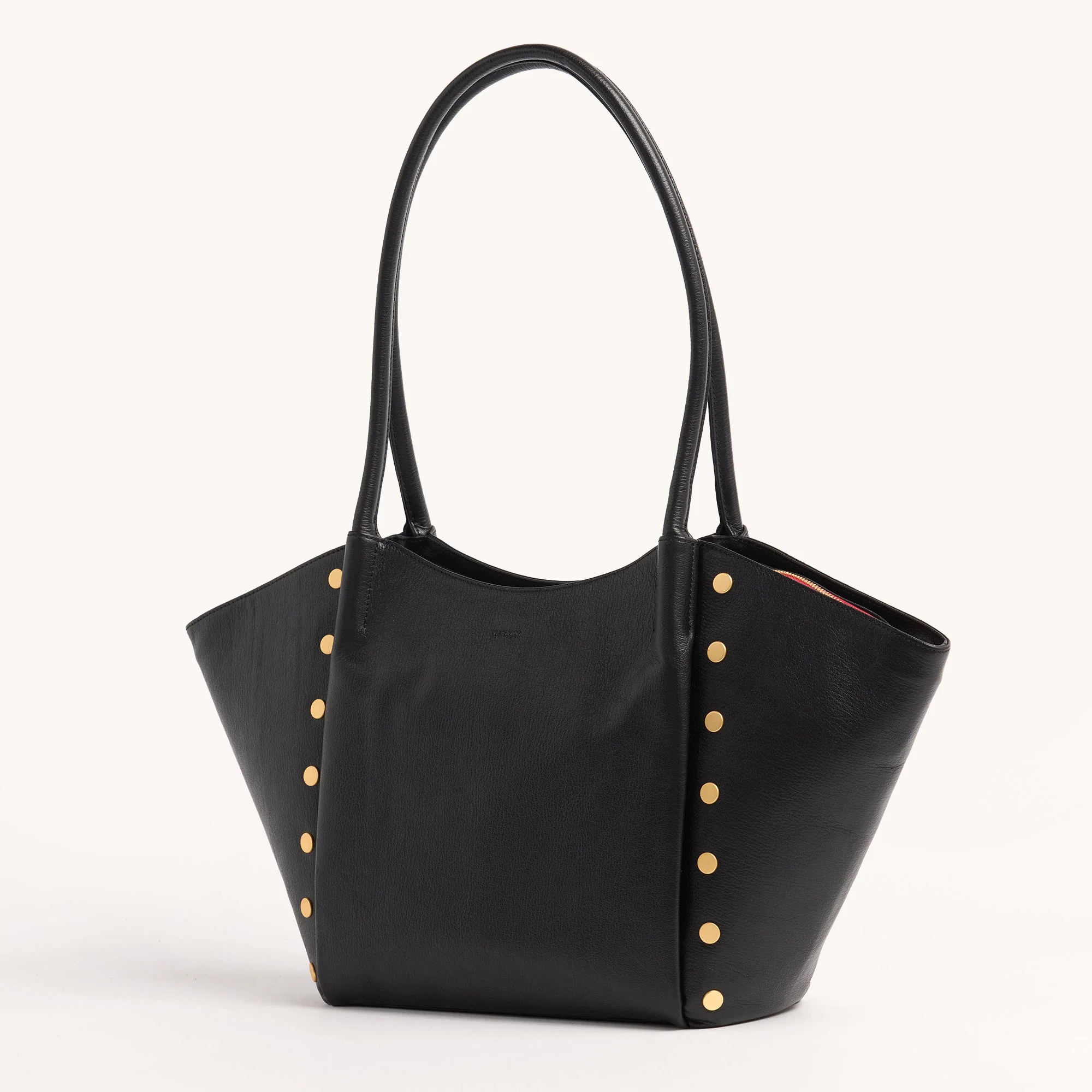 Paul | Black Press/Brushed Gold Red Zip | Lrg - Image 4