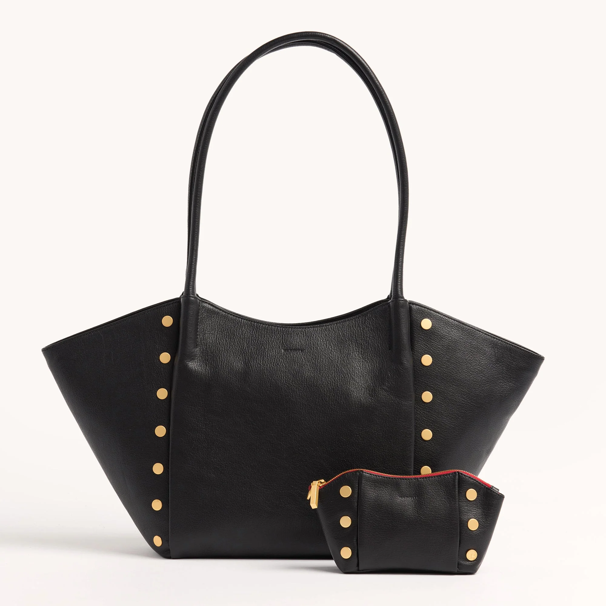 Paul | Black Press/Brushed Gold Red Zip | Lrg - Image 5