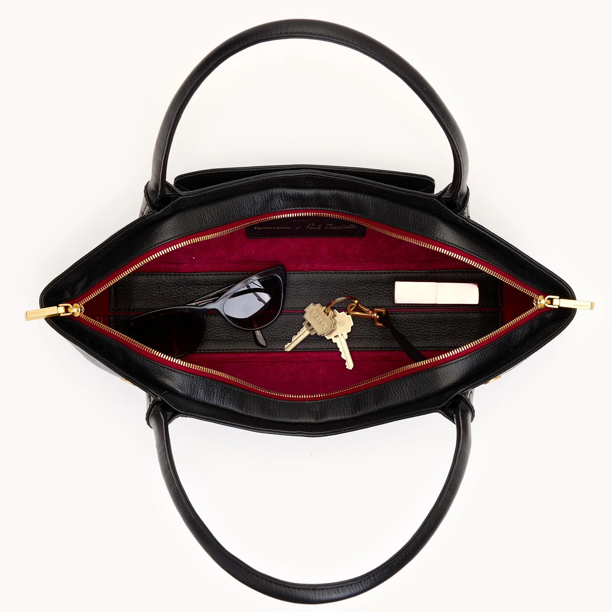 Paul Short | Black Press/Brushed Gold Red Zip - Image 10