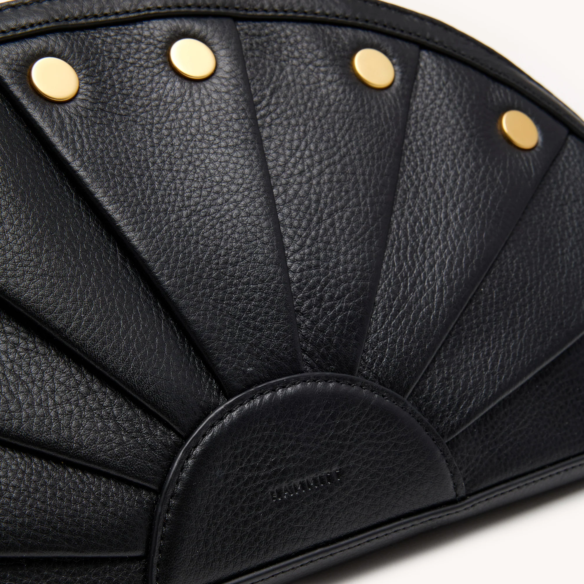 Shelley Clutch | Black/Brushed Gold - Image 10