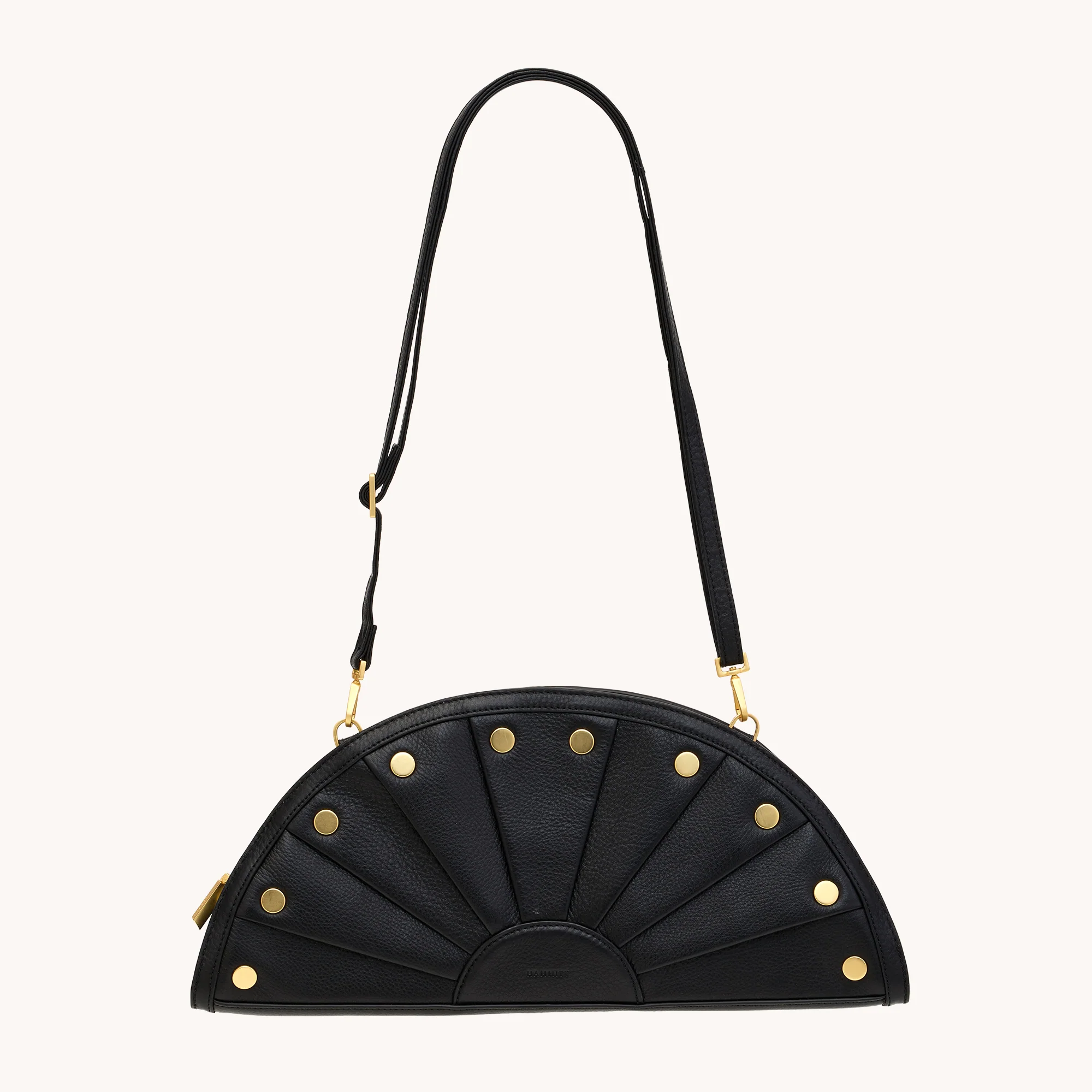 Shelley Clutch | Black/Brushed Gold - Image 11