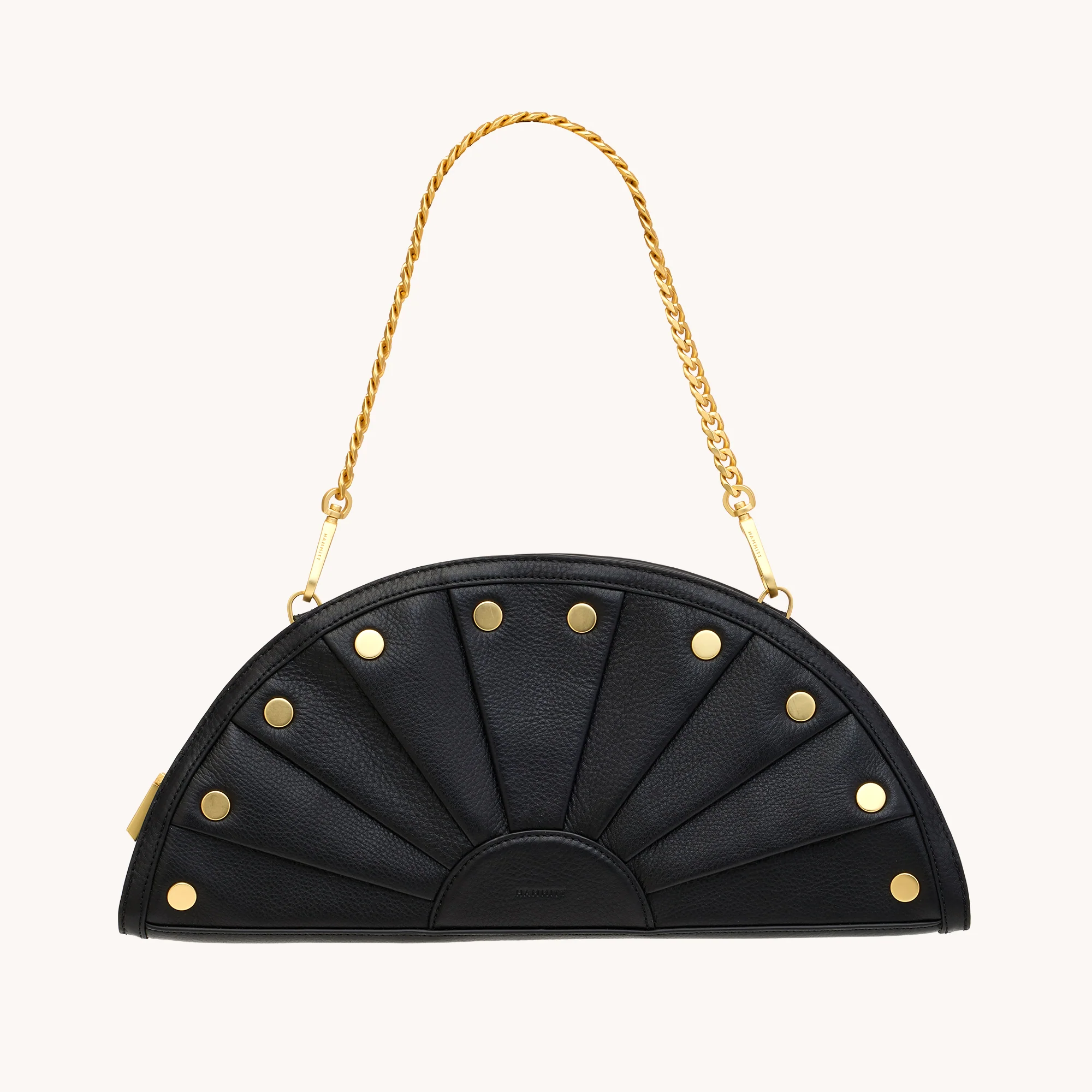 Shelley Clutch | Black/Brushed Gold - Image 12