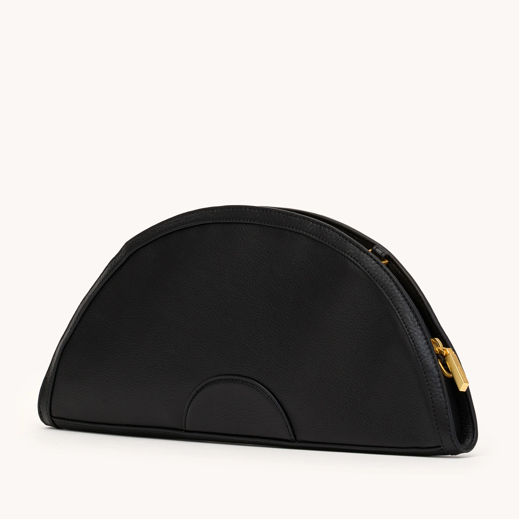 Shelley Clutch | Black/Brushed Gold - Image 13