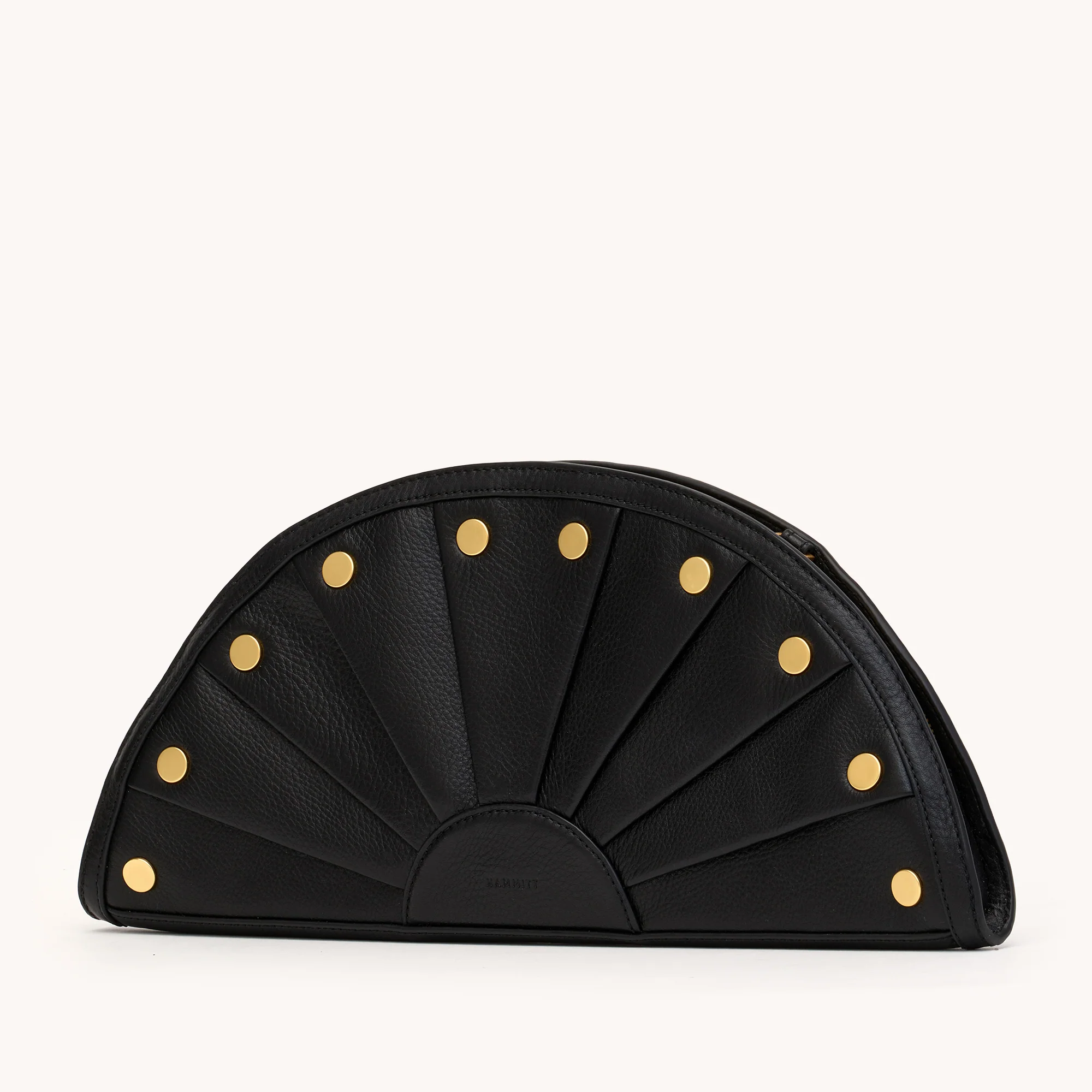 Shelley Clutch | Black/Brushed Gold - Image 8