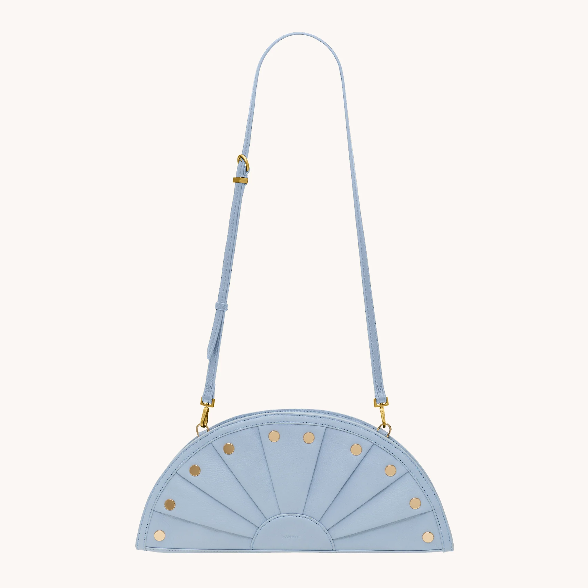 Shelley Clutch | Hazy Blue/Gold - Image 9