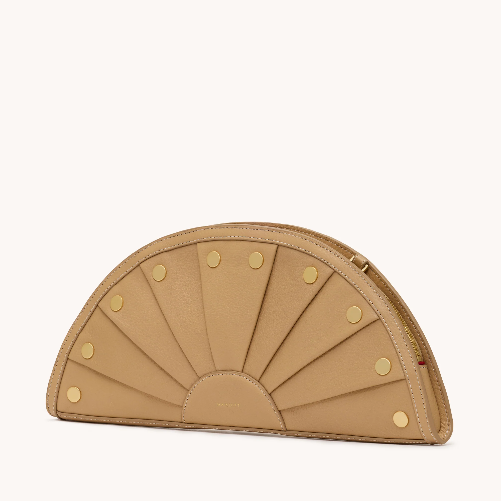 Shelley Clutch | Toasty Sand/Brushed Gold - Image 5