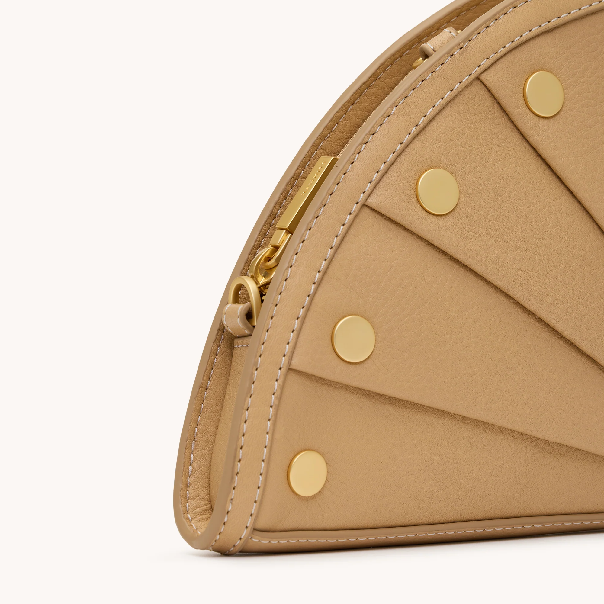 Shelley Clutch | Toasty Sand/Brushed Gold - Image 6