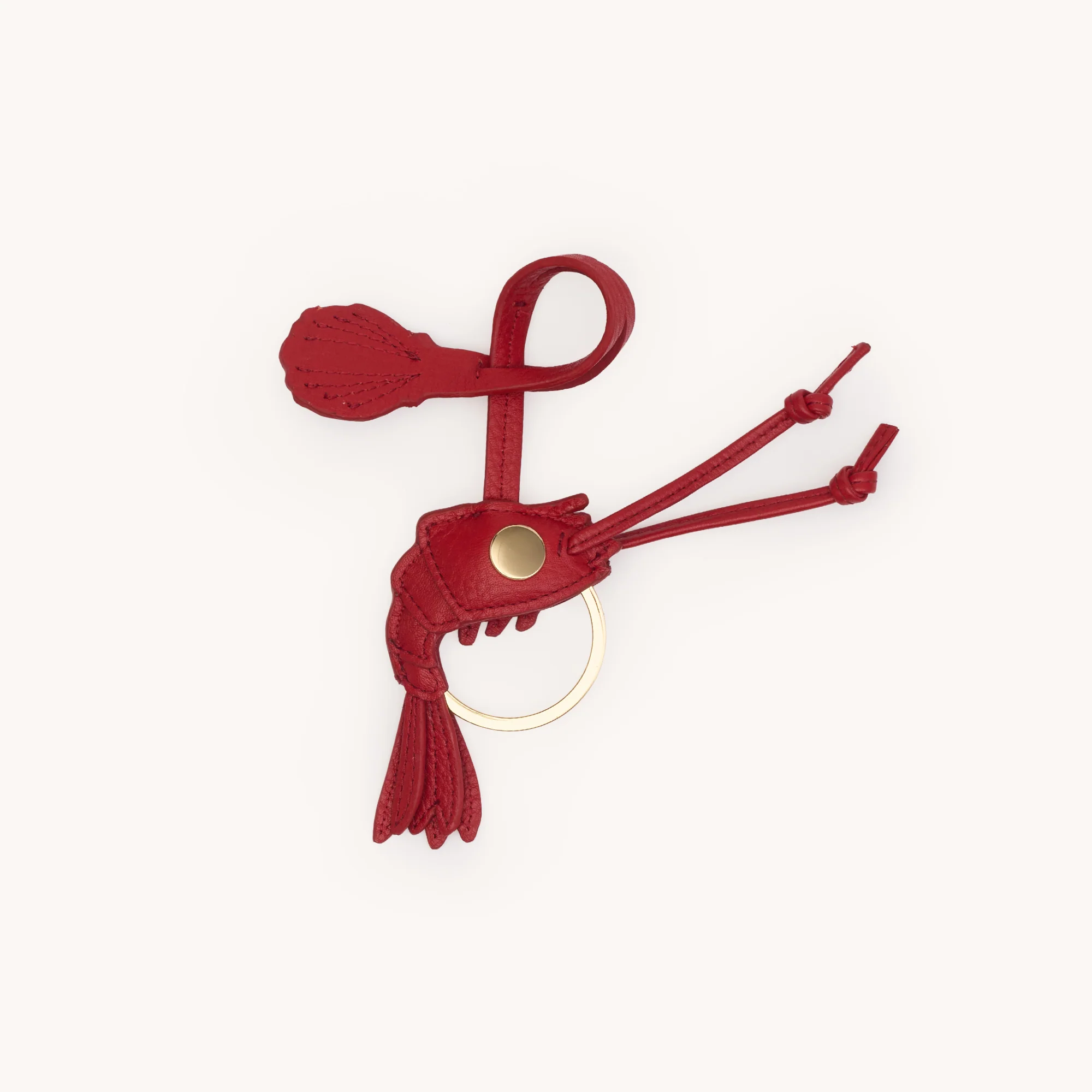 Shrimply Irresistible Charm | Chili Red/Gold - Image 4