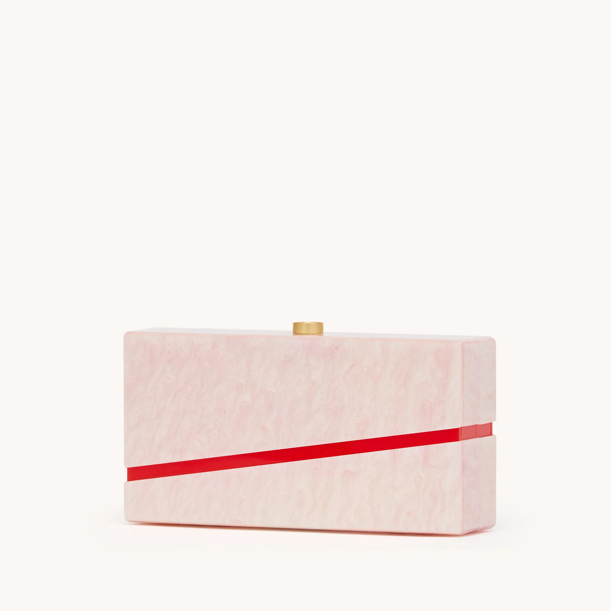Soiree Clutch | Carrara Blush/Brushed Gold | Med - Image 10