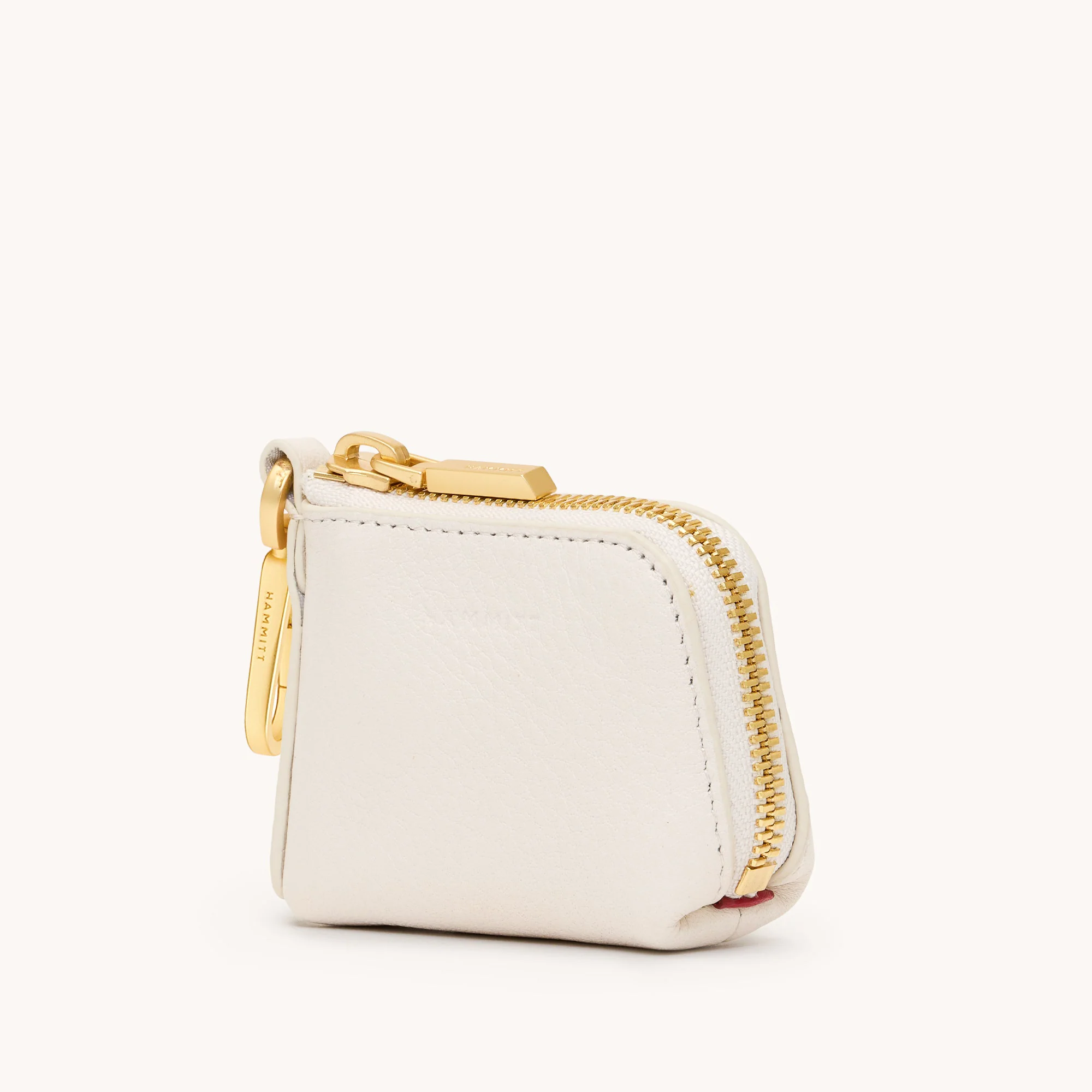 Syd Pouch | Calla Lily White/Brushed Gold - Image 4