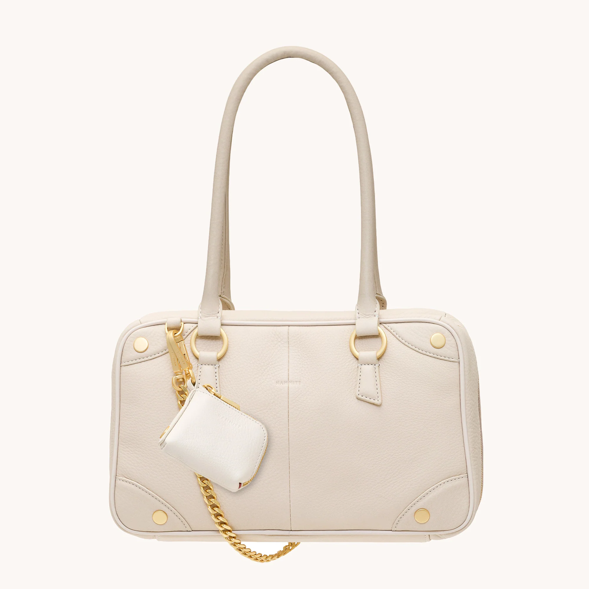Syd Pouch | Calla Lily White/Brushed Gold - Image 5