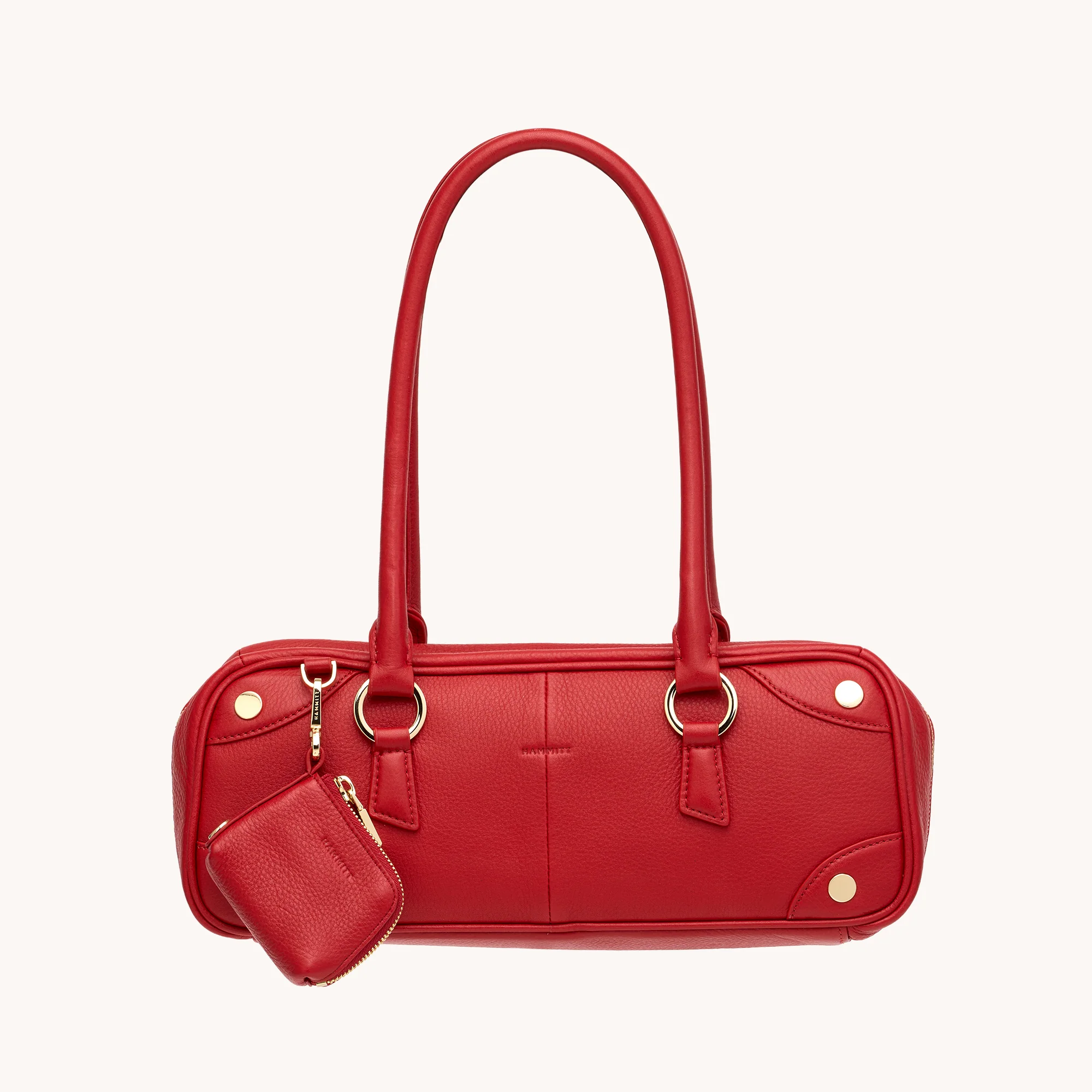 Syd Pouch | Chili Red/Gold - Image 6
