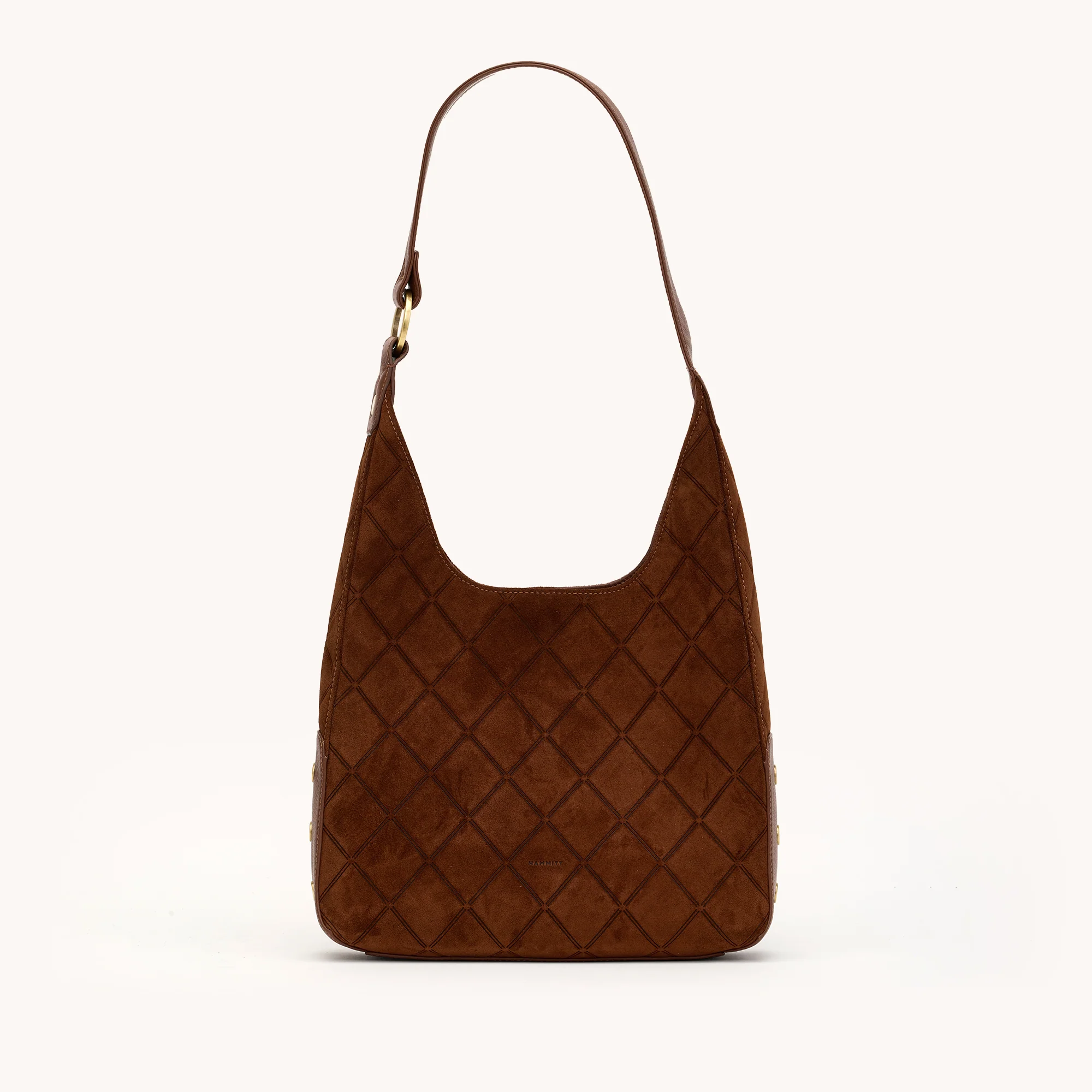 Tim | Chocolate Diamond Suede/Antique Gold | Med - Image 3