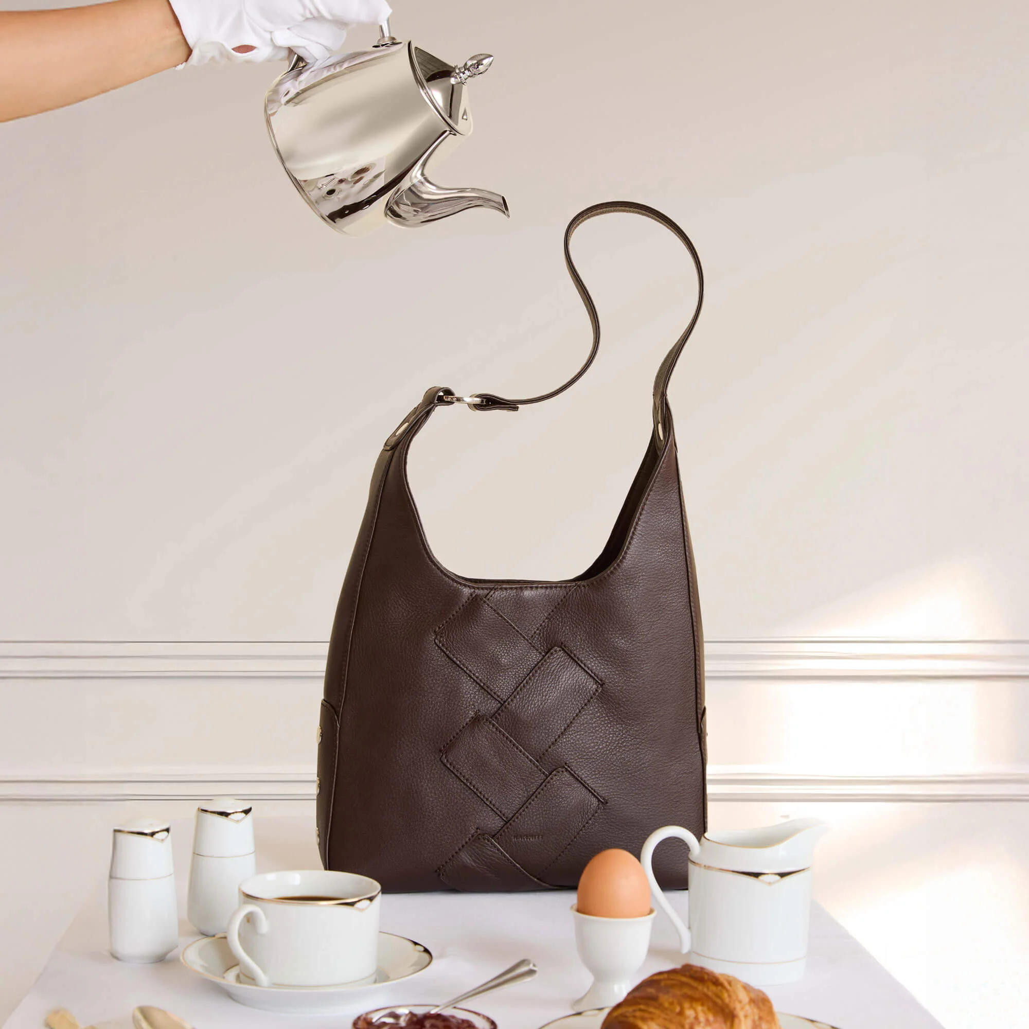 Tim | Espresso Pebble Weave/Silver | Med - Image 3