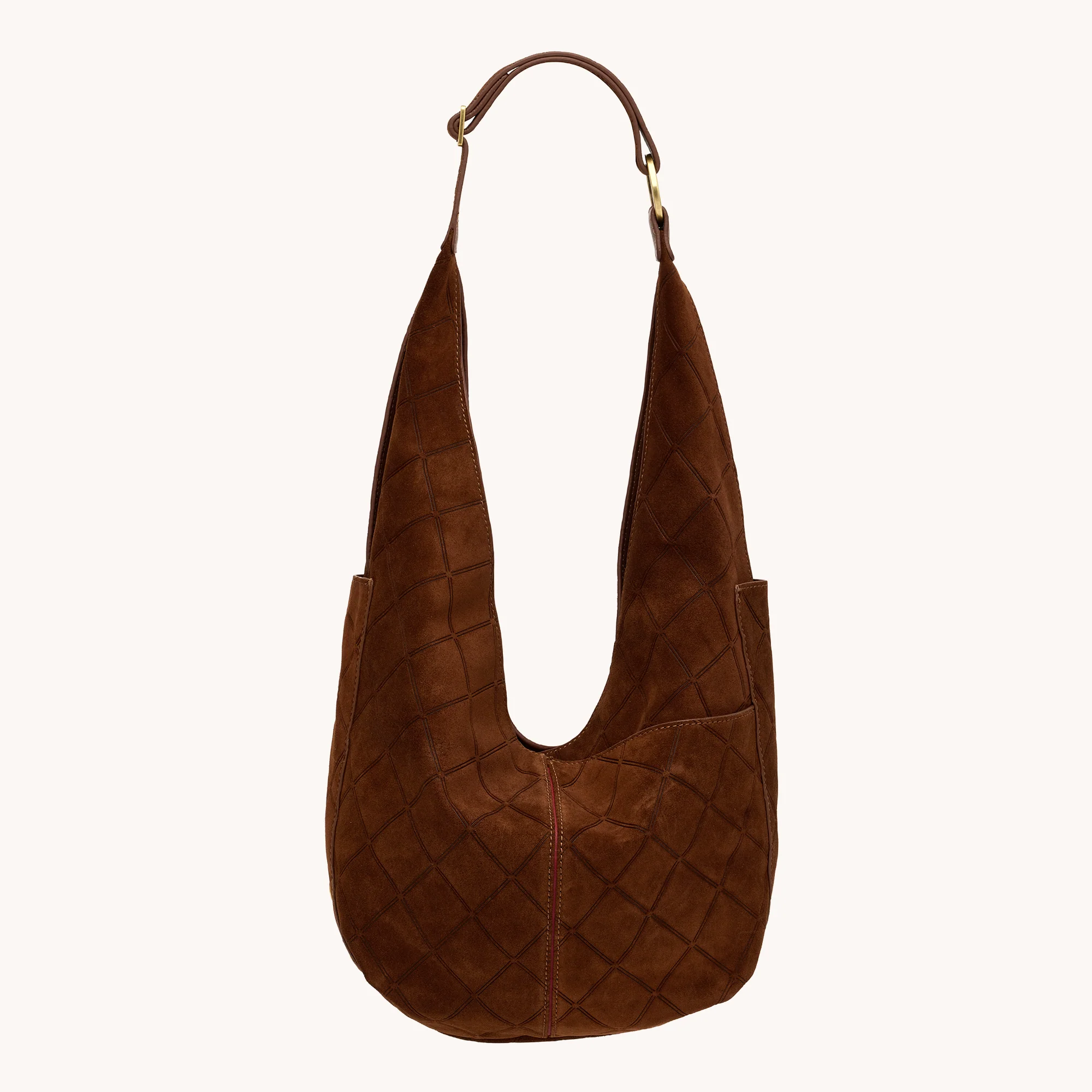 Tom Zip | Chocolate Diamond Suede/Antique Gold | Lrg - Image 6