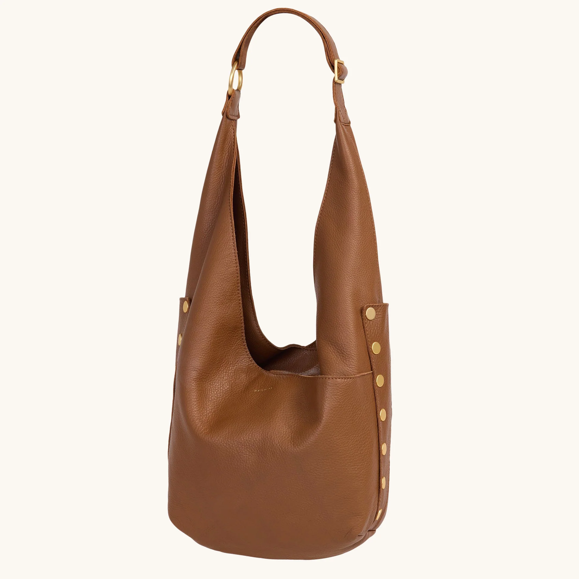 Tom Zip | Mahogany Pebble/Brushed Gold Red Zip | Lrg - Image 3