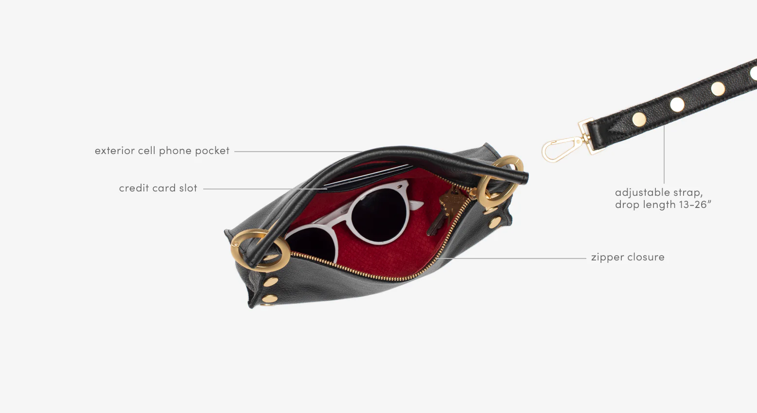 Tony | Black/Brushed Gold | Med - Image 10