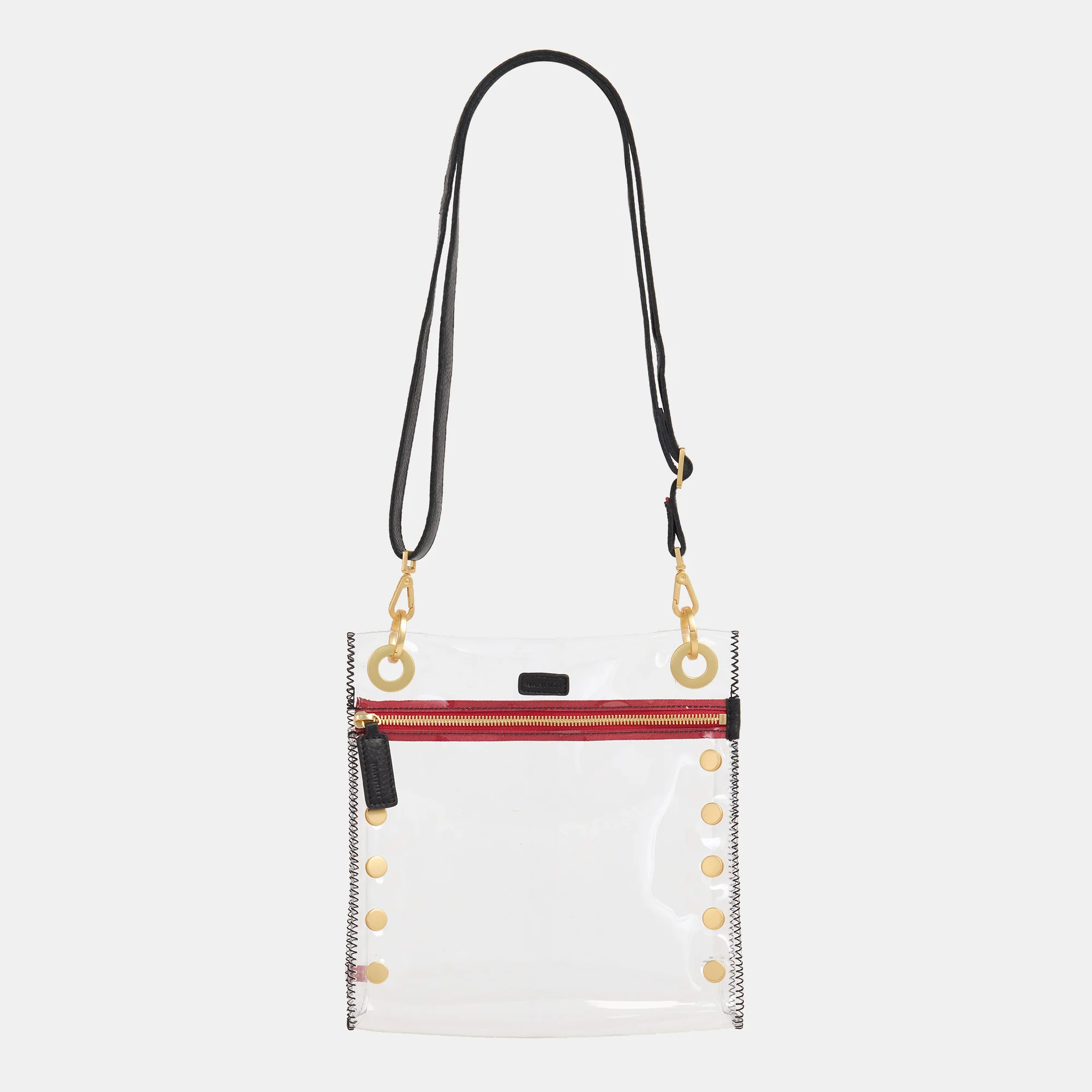 Tony Clear | Black/Brushed Gold Red Zip | Med - Image 5