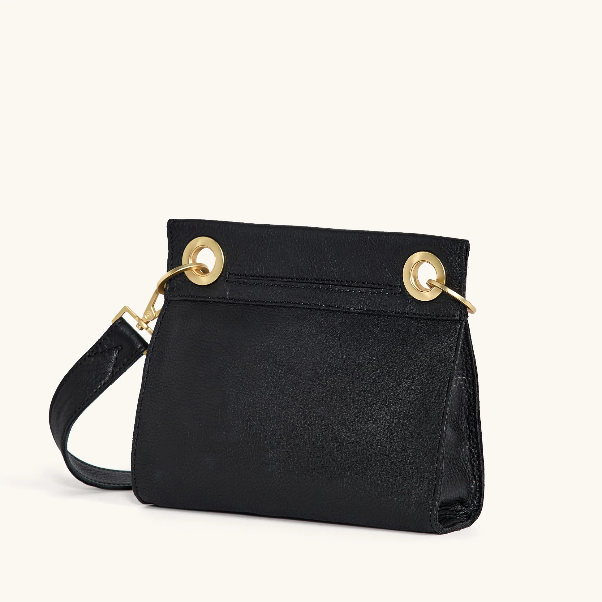 Tony | Black/Brushed Gold Red Zip | Sml - Image 5