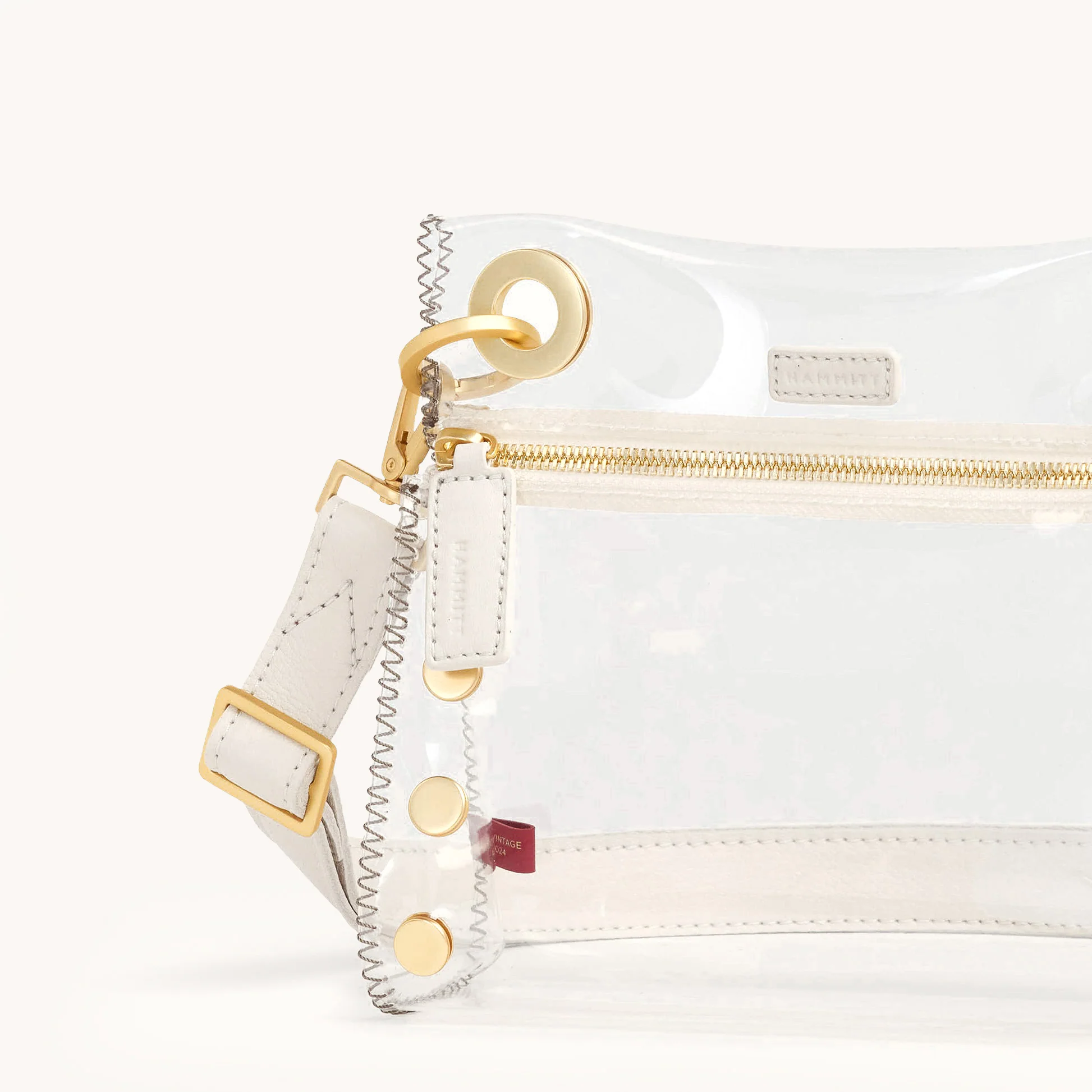 Tony Clear | Calla Lily White/Brushed Gold | Sml - Image 4