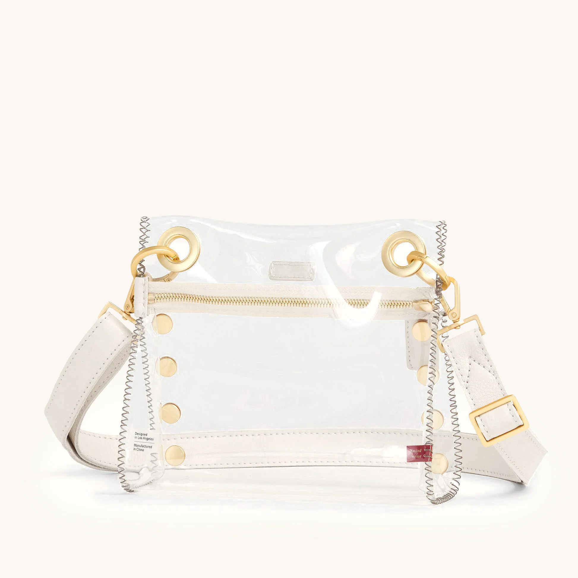 Tony Clear | Calla Lily White/Brushed Gold | Sml - Image 6