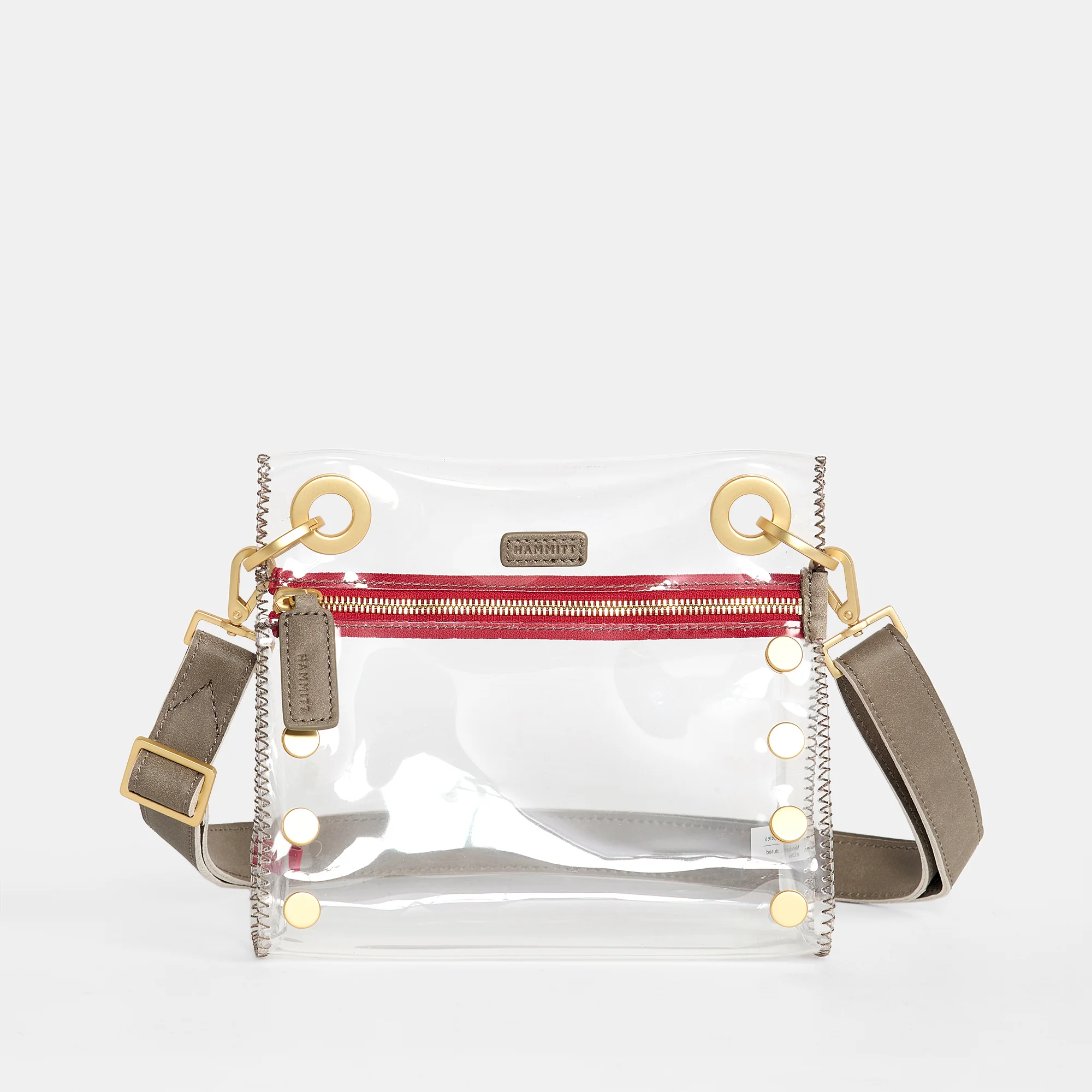 Tony | Pew/Brushed Gold Red Zip | Sml - Image 3