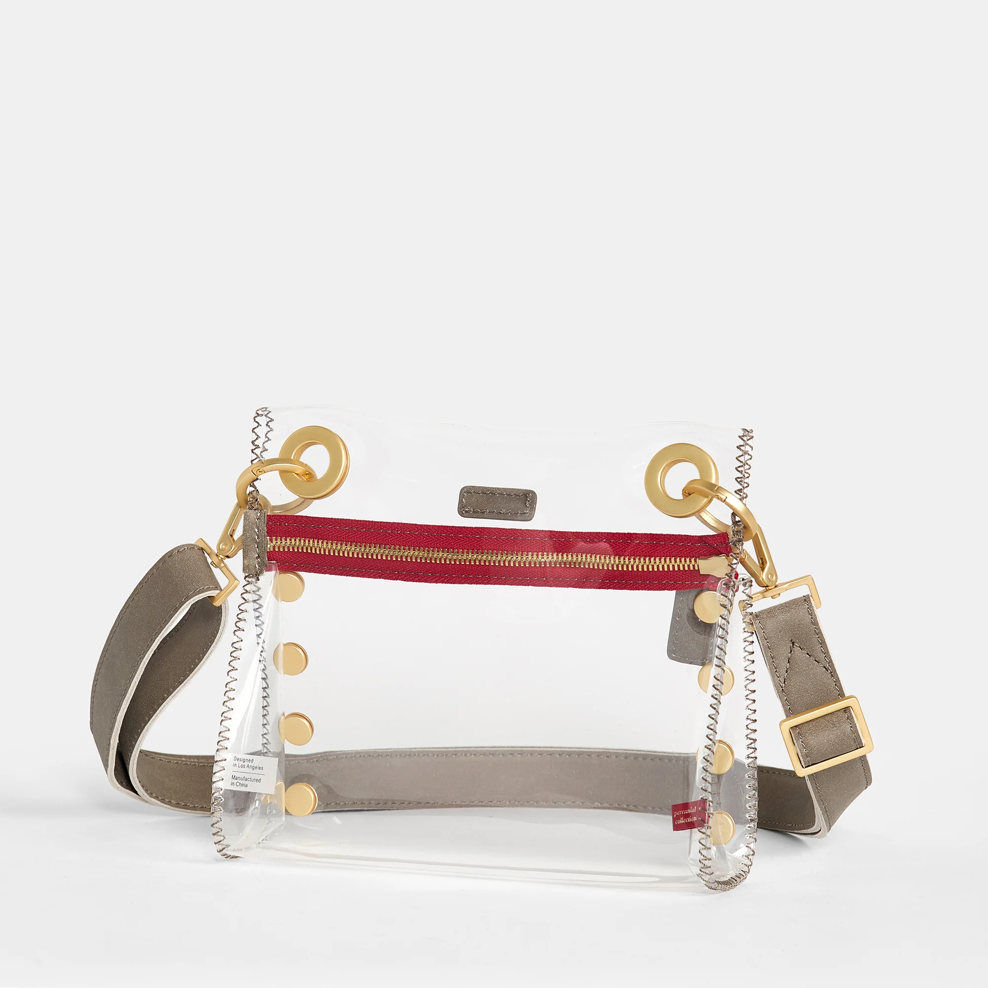 Tony | Pew/Brushed Gold Red Zip | Sml - Image 5