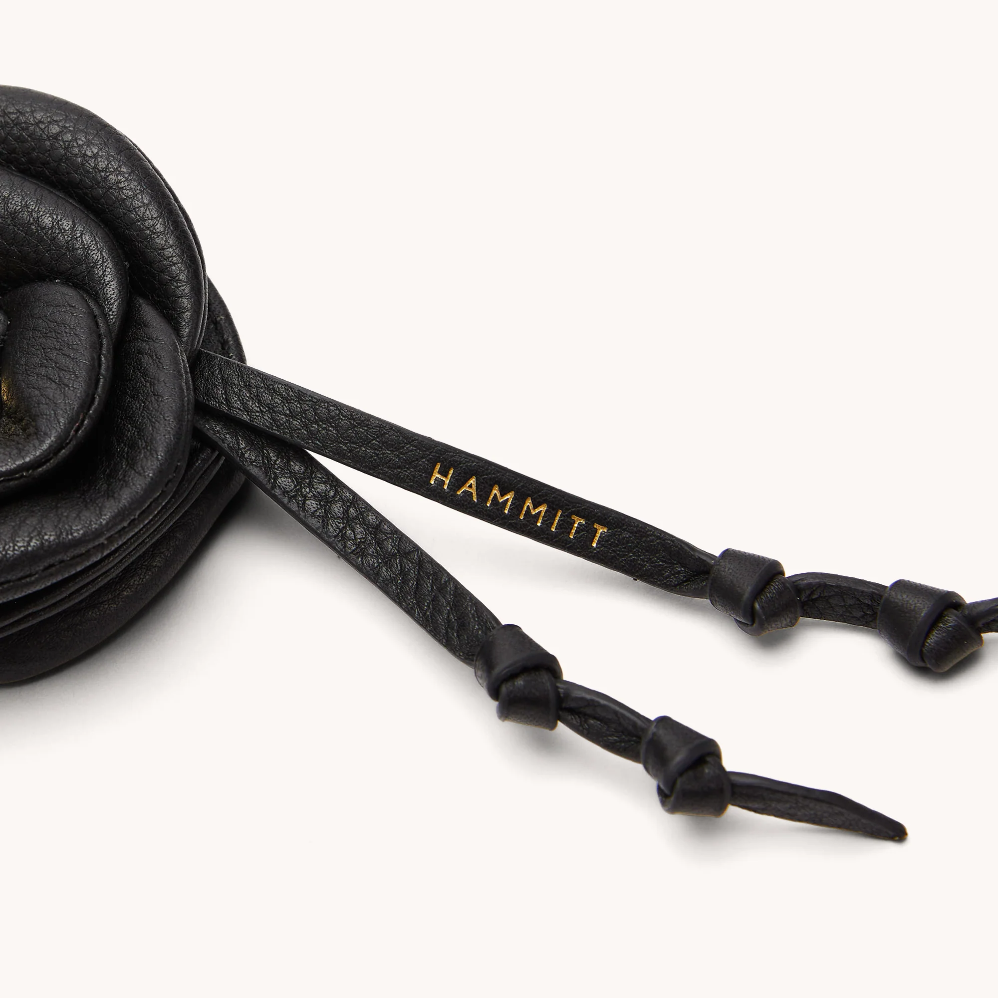 Vince Floral Charm | Black/Brushed Gold - Image 6