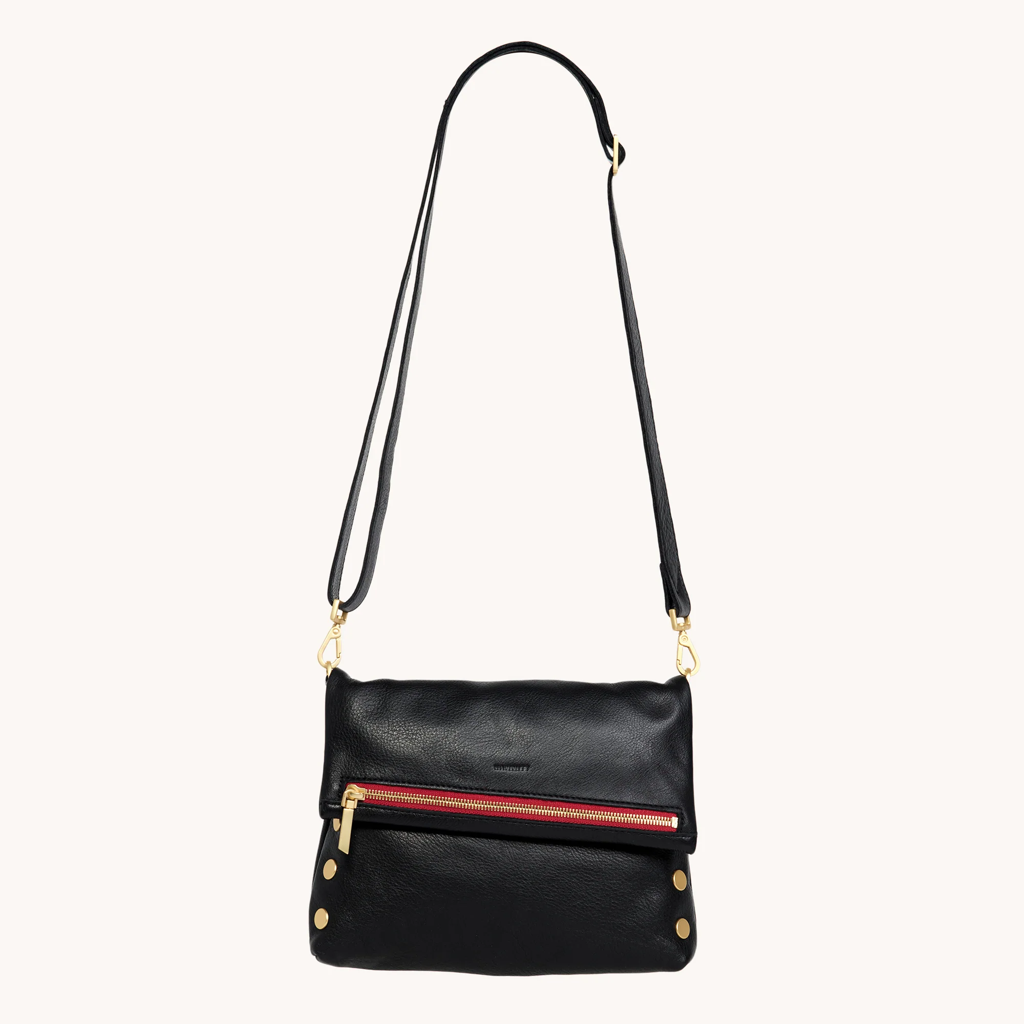 VIP | Black/Brushed Gold Red Zip | Med - Image 4