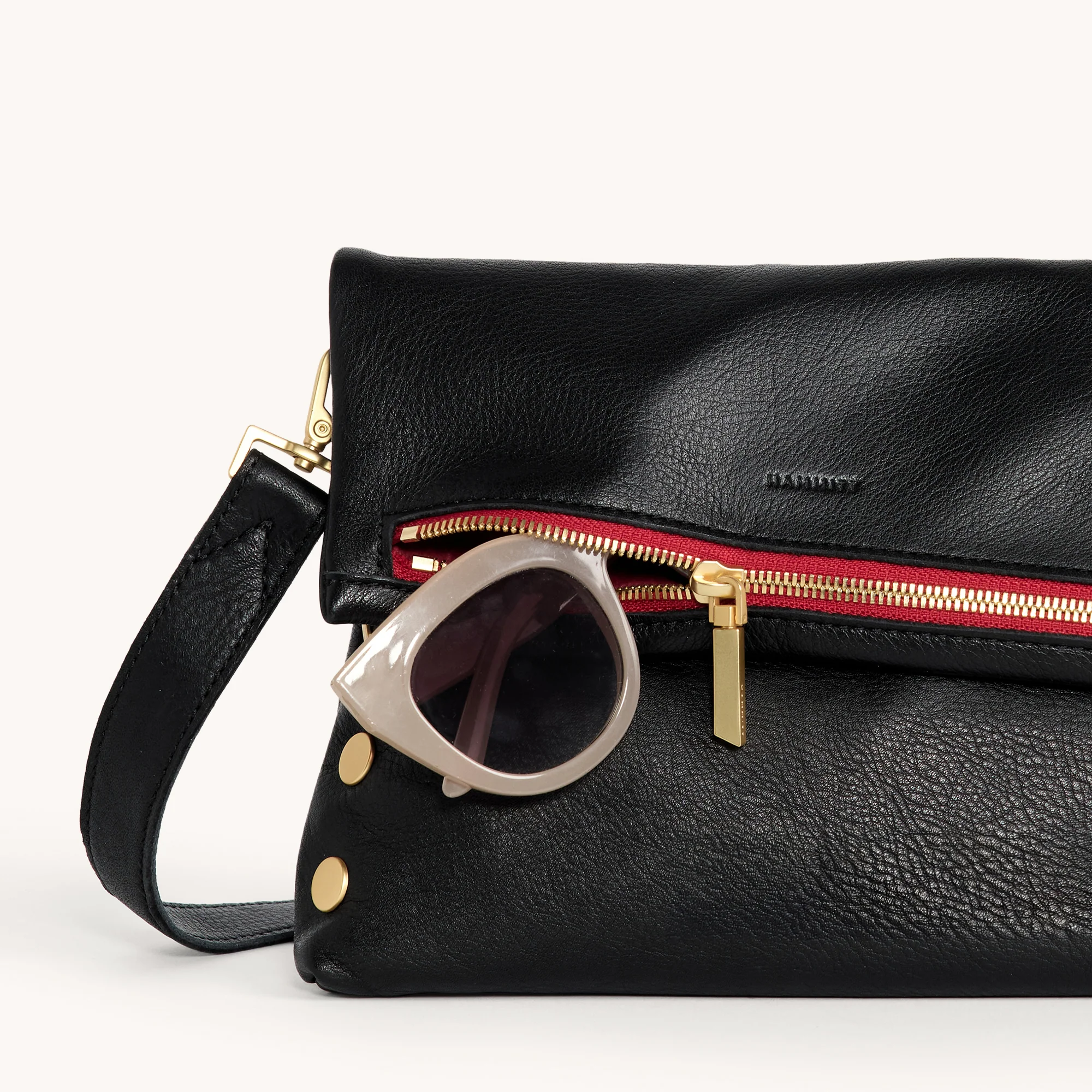 VIP | Black/Brushed Gold Red Zip | Med - Image 5
