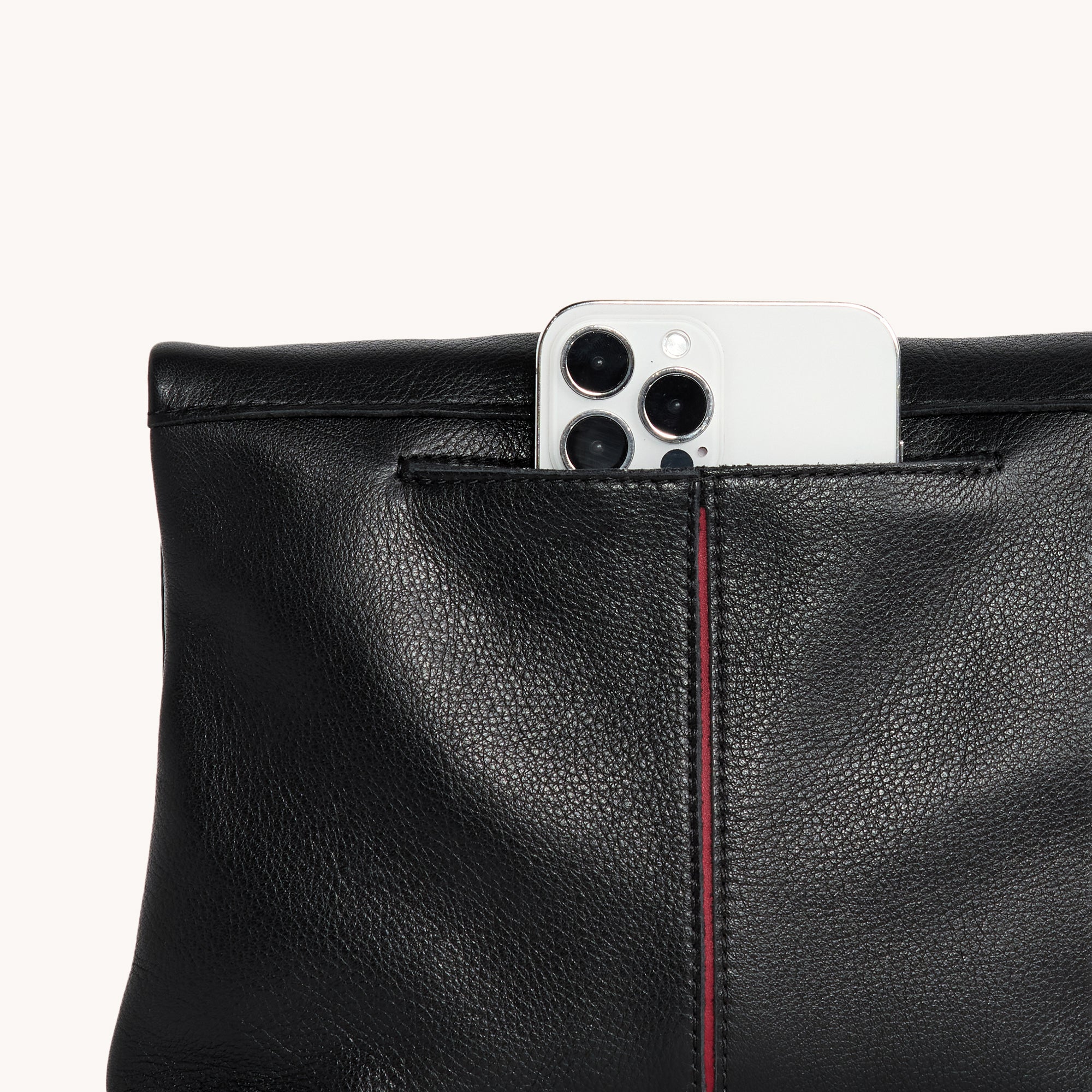 VIP | Black/Brushed Gold Red Zip | Med - Image 7