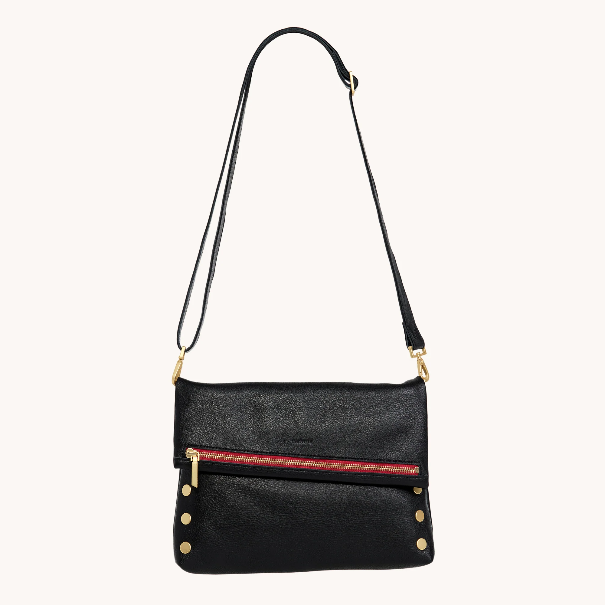 VIP | Black/Brushed Gold Red Zip | Lrg - Image 4
