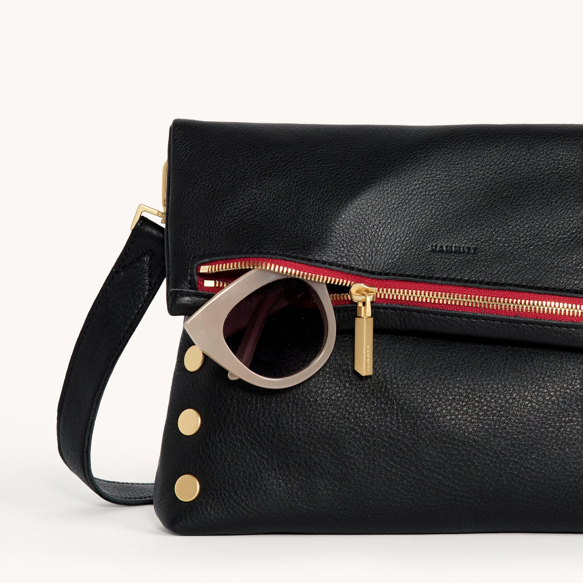 VIP | Black/Brushed Gold Red Zip | Lrg - Image 5