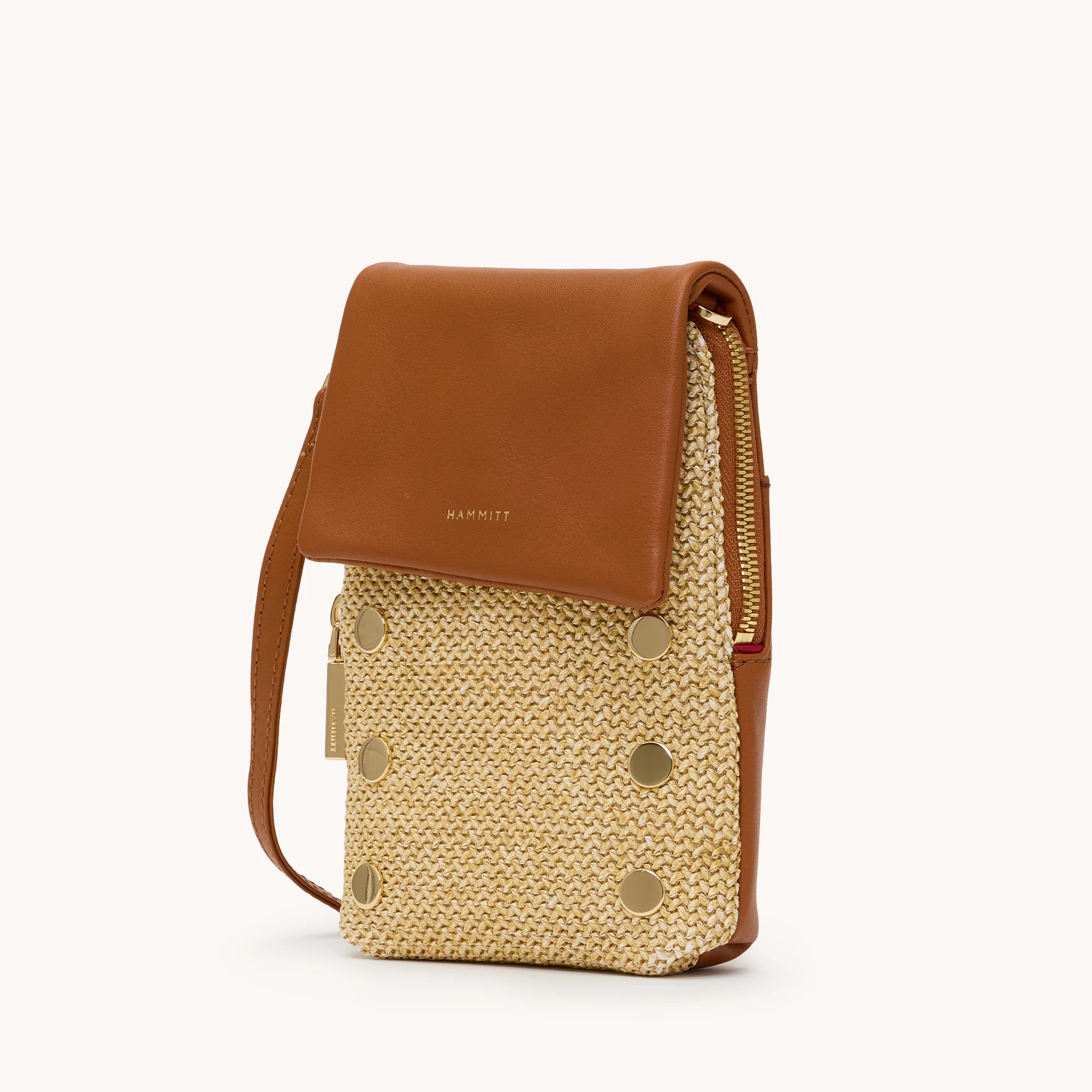 VIP Mobile | Cocoa Raffia/Gold - Image 3