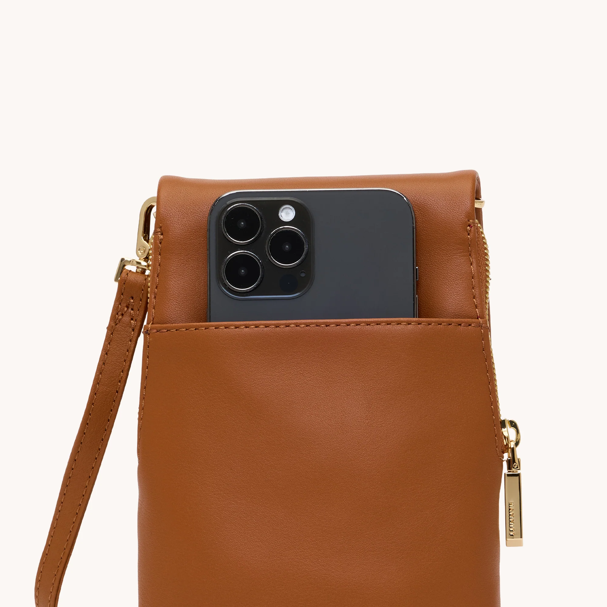 VIP Mobile | Cocoa Raffia/Gold - Image 6
