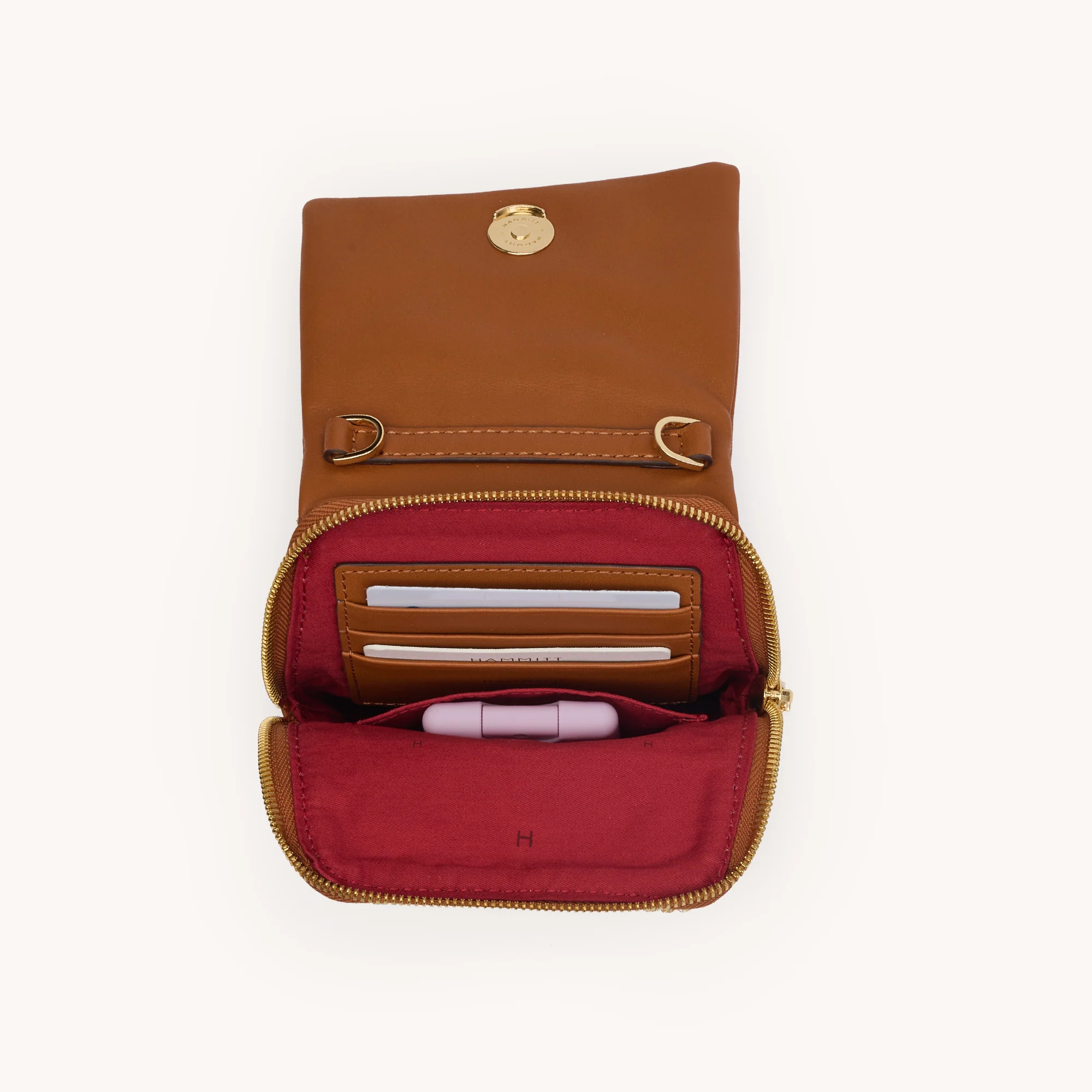 VIP Mobile | Cocoa Raffia/Gold - Image 7