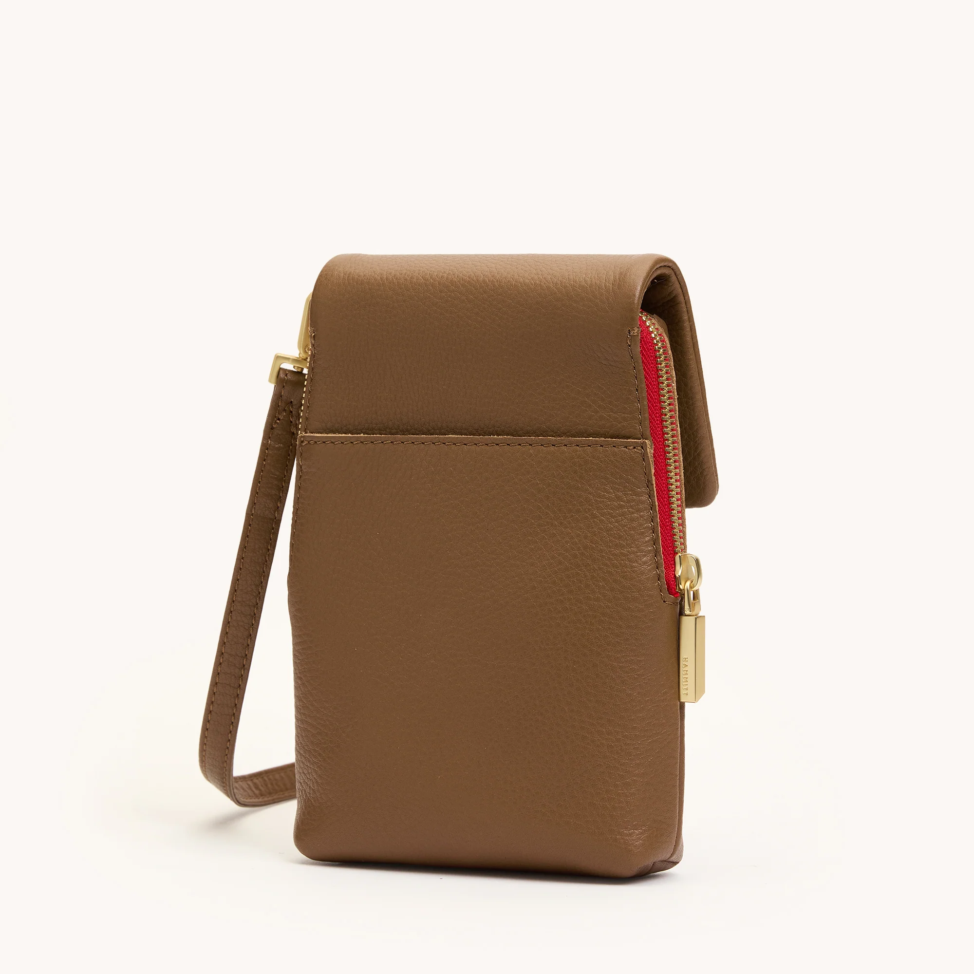 VIP Mobile | Mahogany Pebble/Brushed Gold Red Zip - Image 7