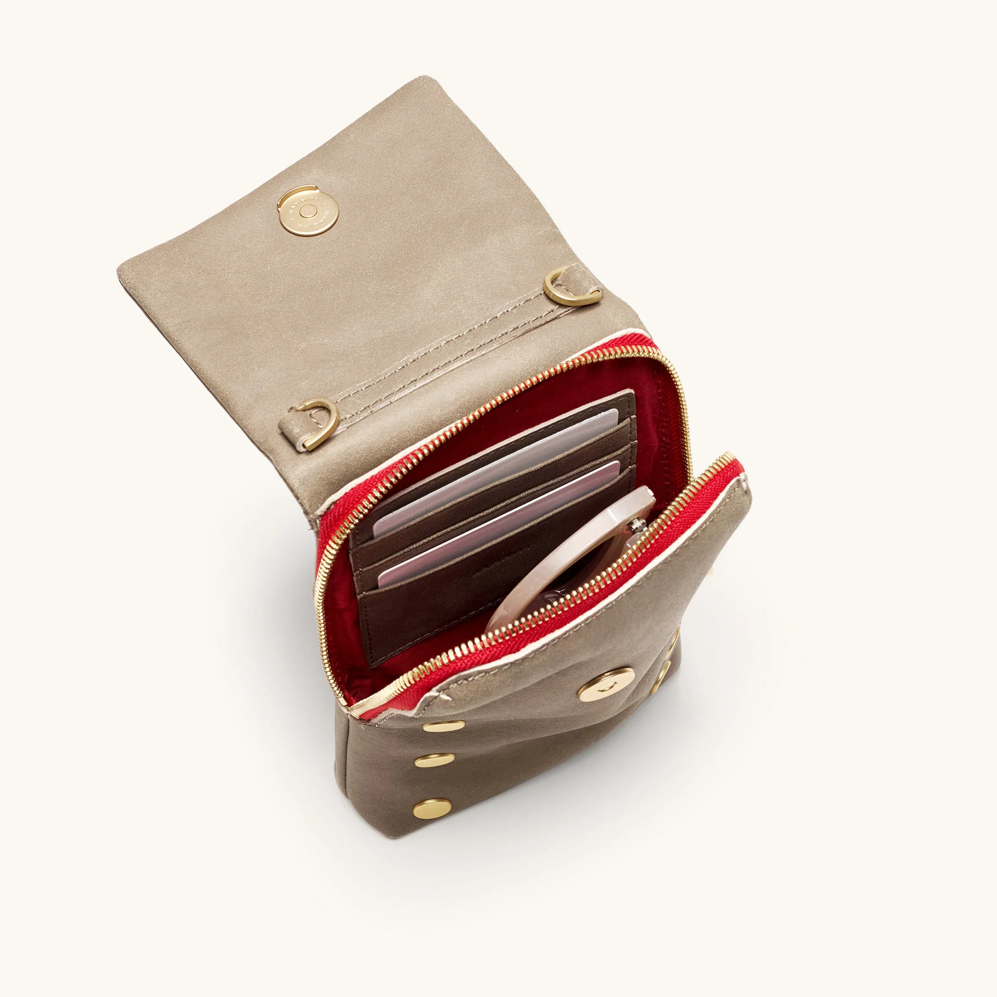 VIP Mobile | Pewter/Brushed Gold Red Zip - Image 7