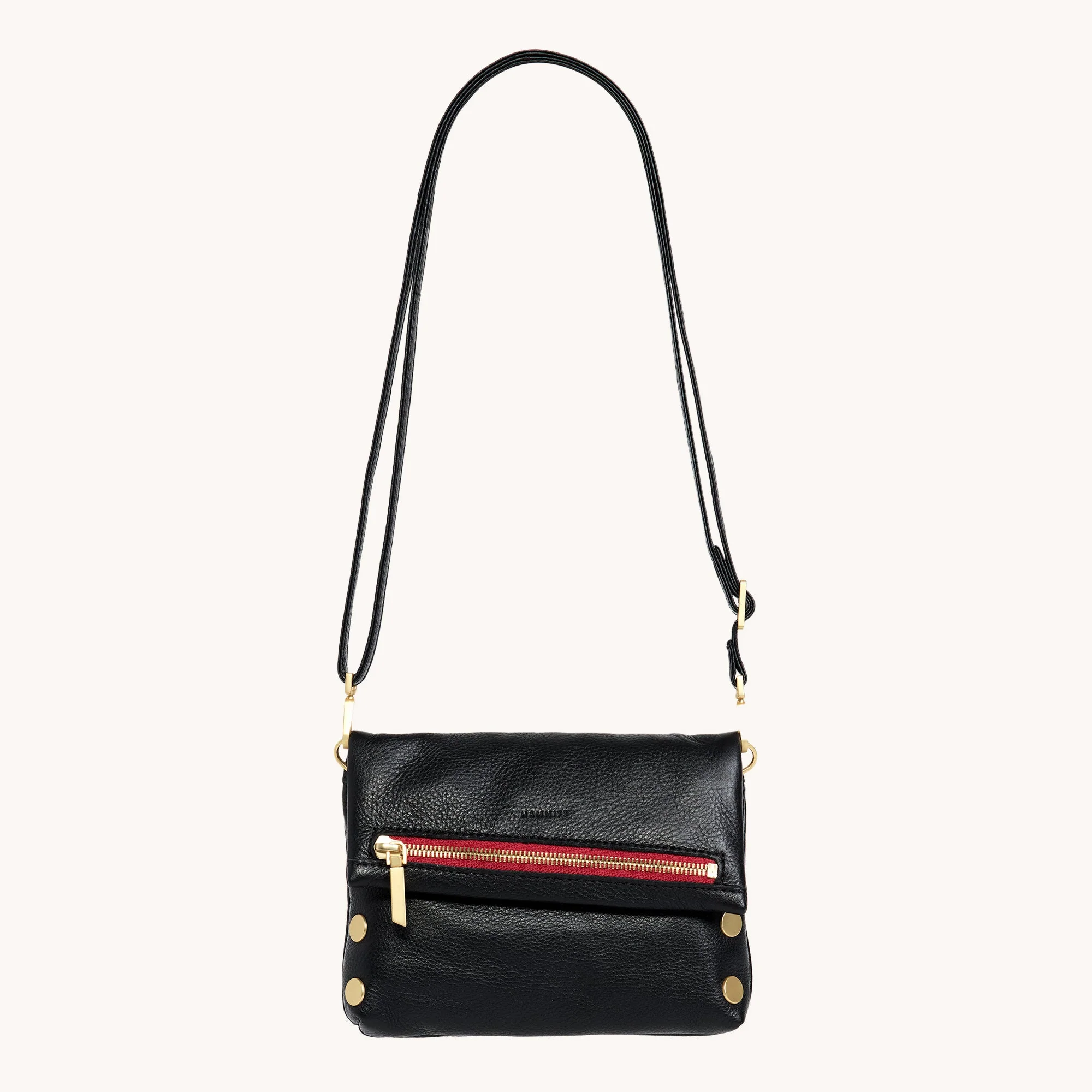 VIP | Black/Brushed Gold Red Zip | Sml - Image 4