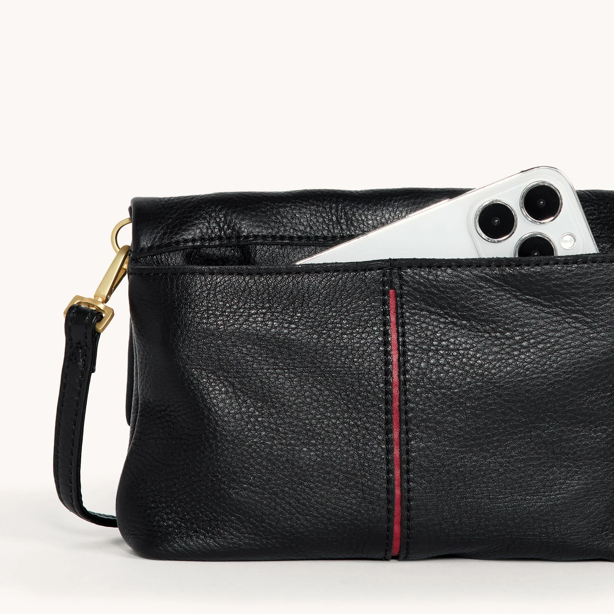 VIP | Black/Brushed Gold Red Zip | Sml - Image 6